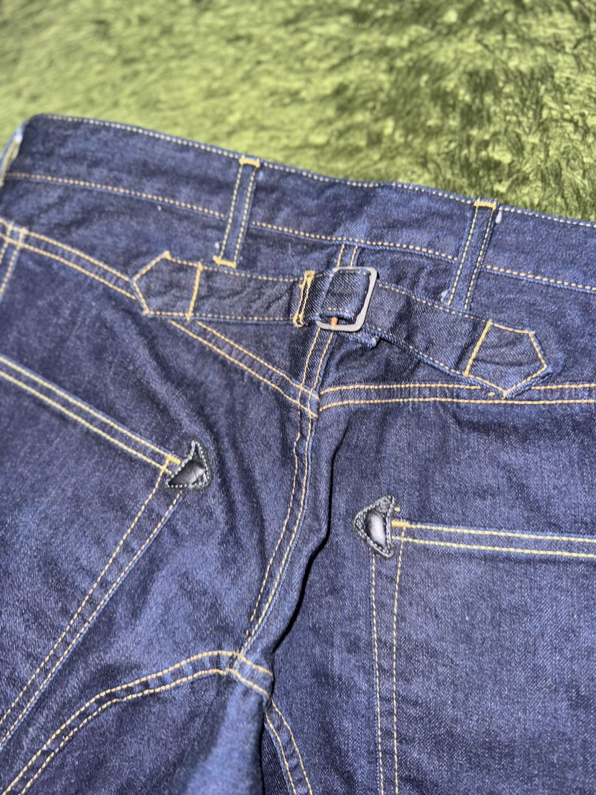 Junya Watanabe [S] Junya Watanabe 14AW Cinch-Back Sarouel Denim pants Size US 32 / EU 48 - 11 Thumbnail