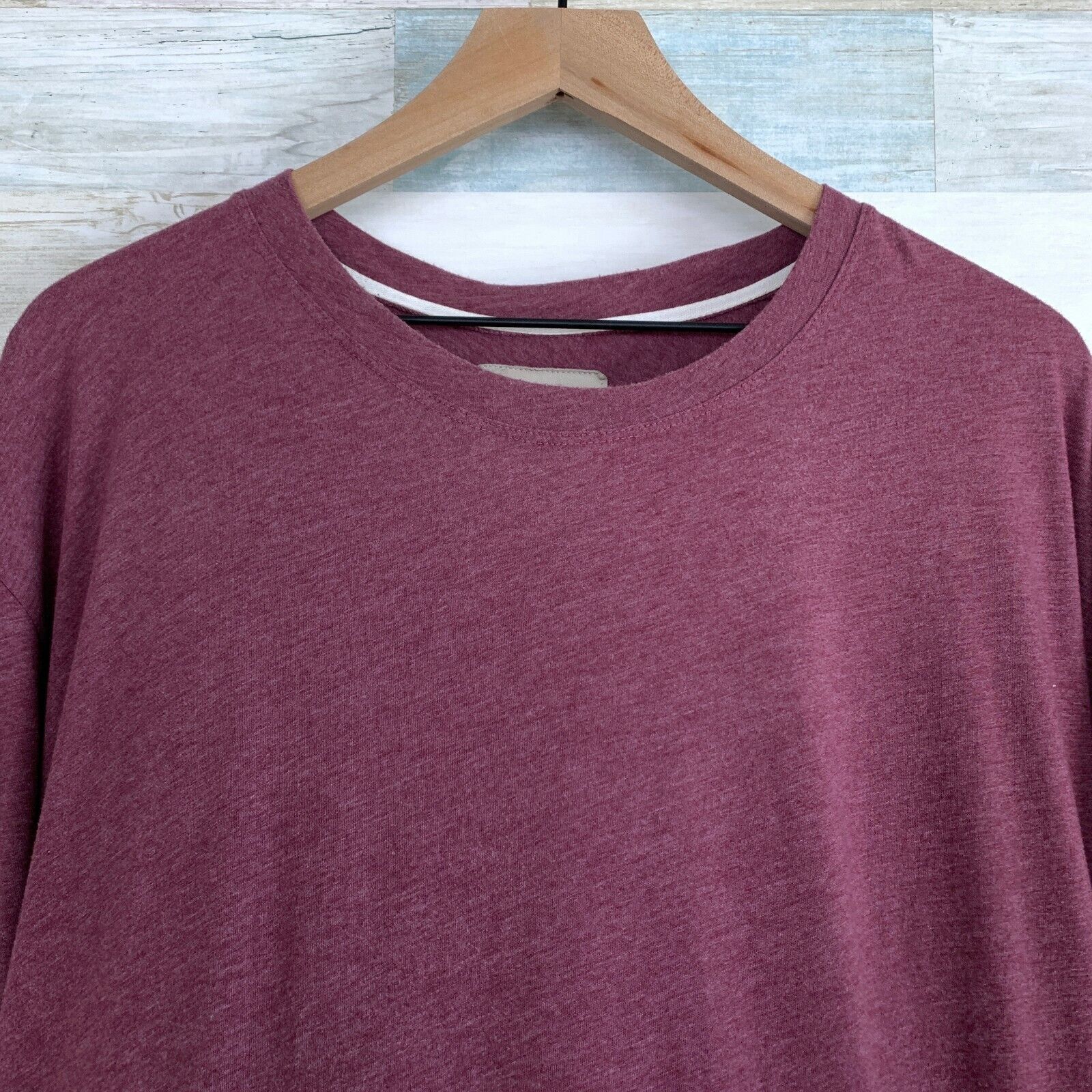 Other Oublier Axis Longline Tee Purple Shirt Mens Big & Tall 1X XL Size US XL / EU 56 / 4 - 3 Thumbnail