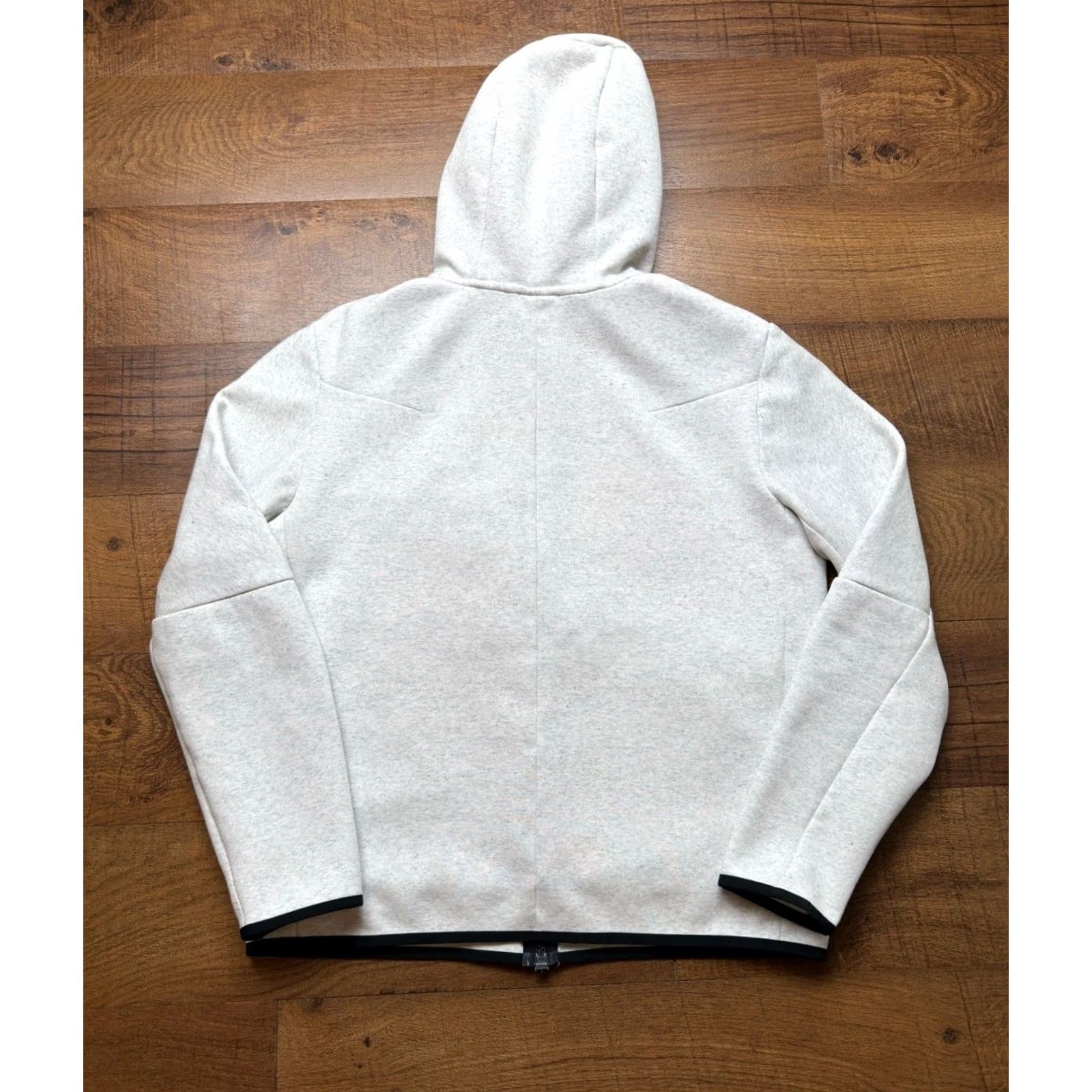 Nike Nike Tech Revival Fleece Full-Zip Grey DD4688-100 Hoodie Mens Size Medium - Vintage Condition - Good Quality - Sportswear - Sale Size US M / EU 48-50 / 2 - 3 Thumbnail