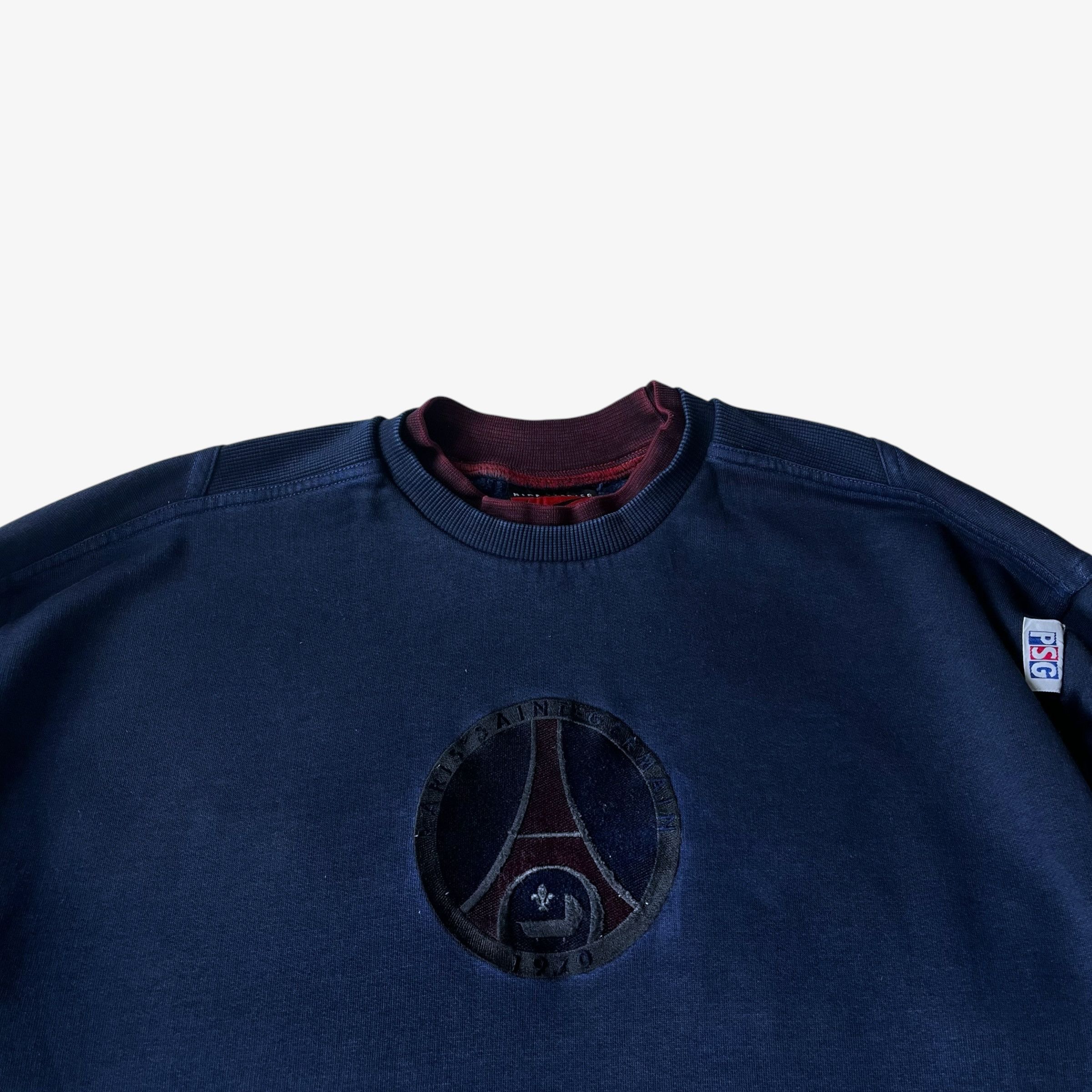 Nike Vintage 90s Nike Premier Paris Saint Germain PSG Sweatshirt Size US L / EU 52-54 / 3 - 4 Thumbnail