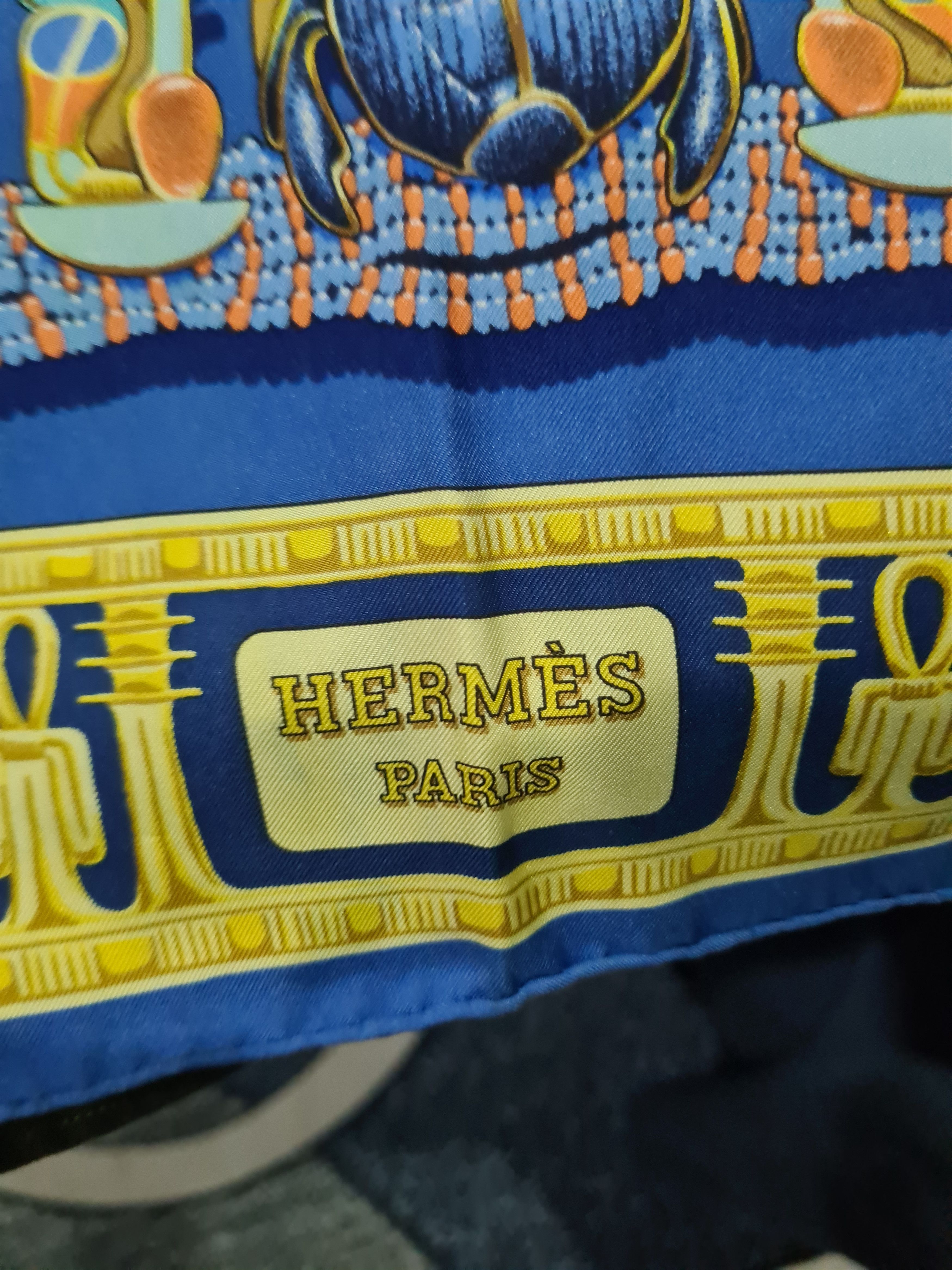 Hermes Tutankhamun Hermès Carré by Vladimir Rybaltchenko Size ONE SIZE - 2 Thumbnail