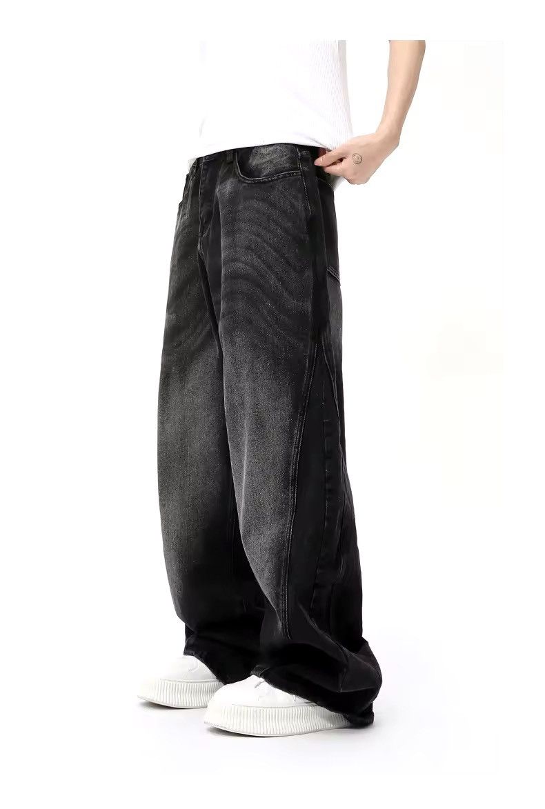 Jean × Vintage Street style baggy wide leg loose casual jeans y2k Size US 30 / EU 46 - 6 Thumbnail
