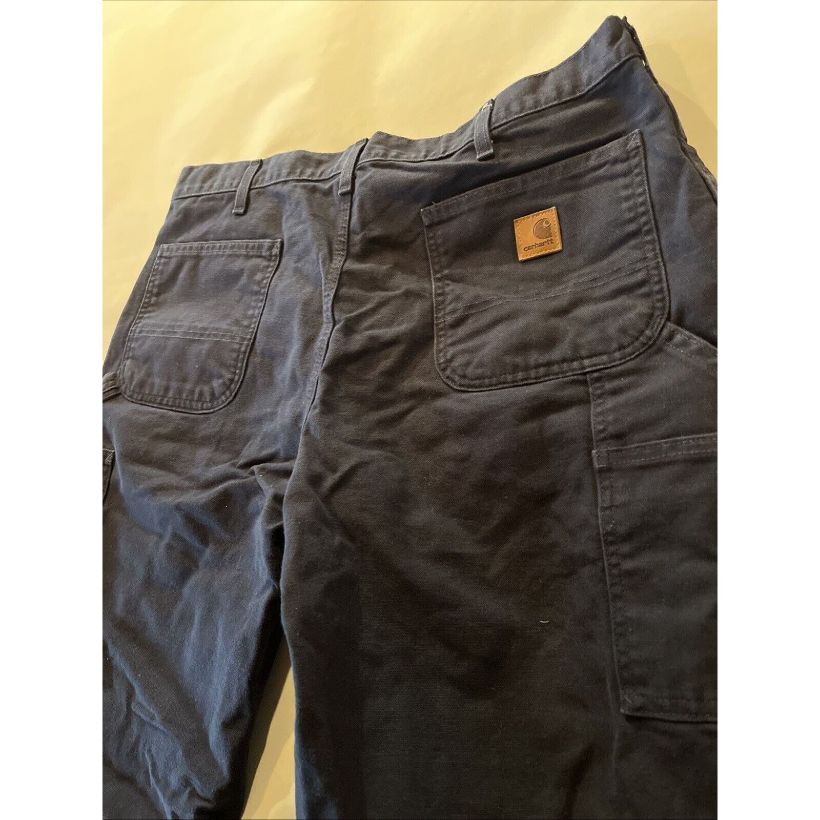Carhartt Carhartt Men’s 38x32 Duck Canvas Carpenter Pants Work Navy Size US 38 / EU 54 - 13 Thumbnail