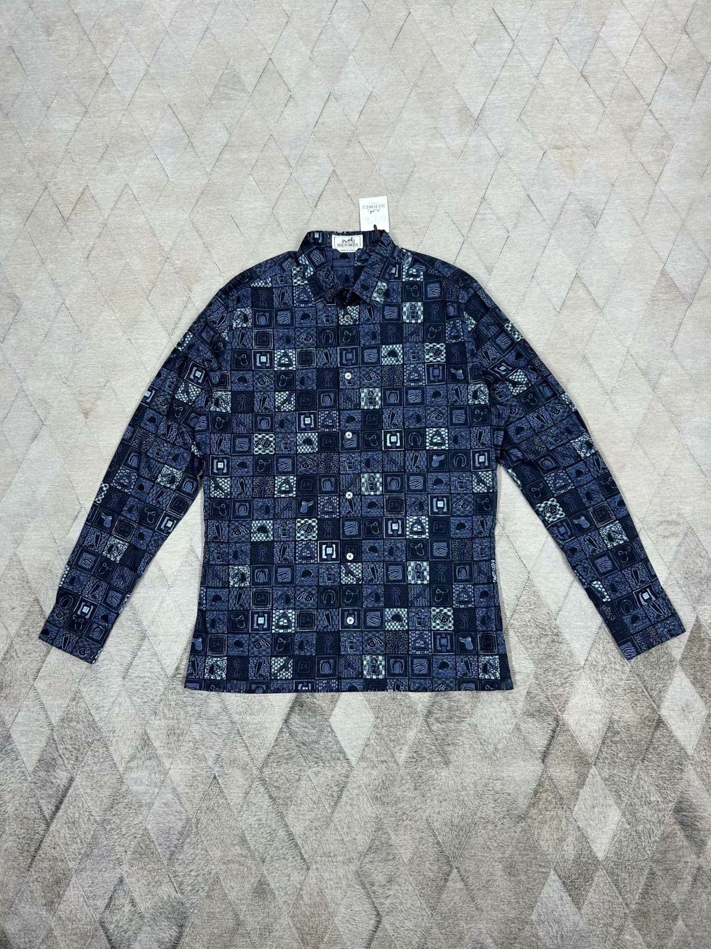 Hermes Hermes Spring/Summer New Series Shirt Size US M / EU 48-50 / 2 - 1 Thumbnail