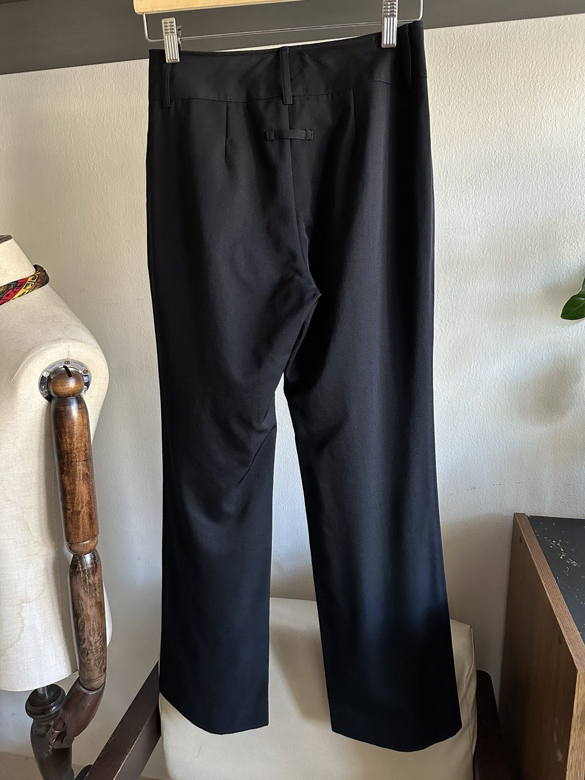 1990s Jean Paul Gaultier Classique Straight Leg Wool Pant
