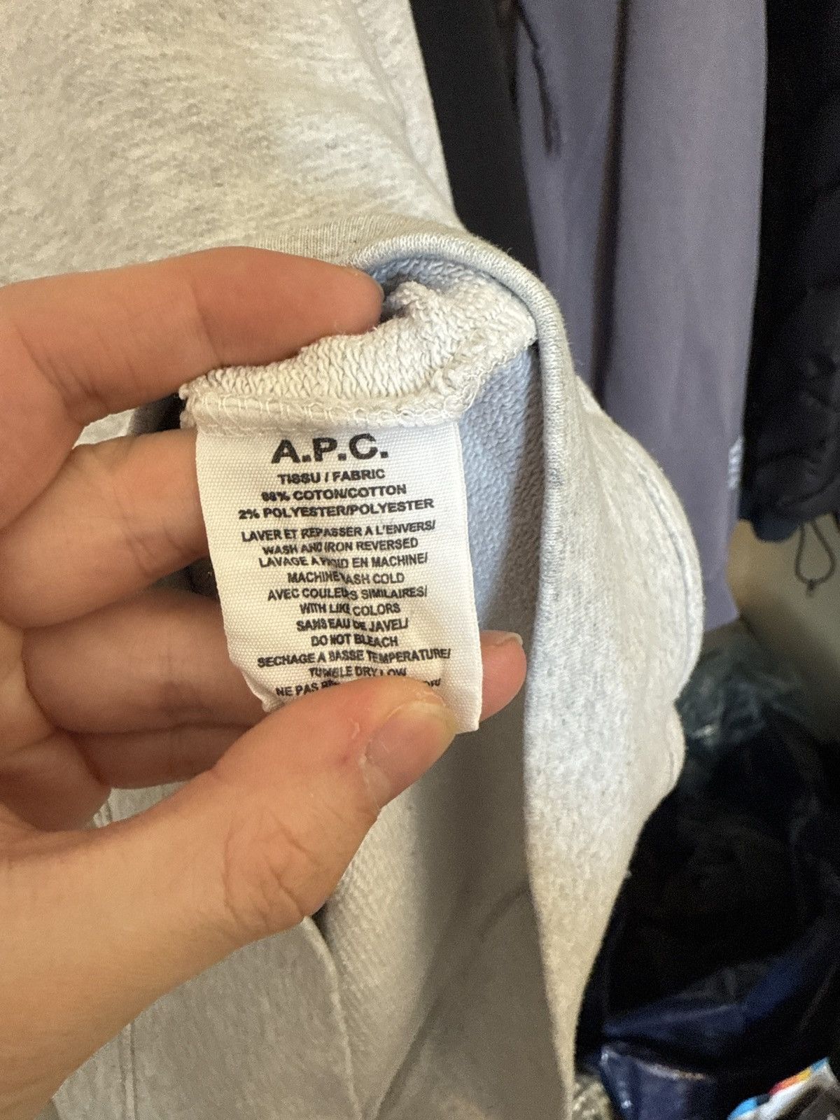A.P.C. APC US hoodie Size US M / EU 48-50 / 2 - 3 Thumbnail