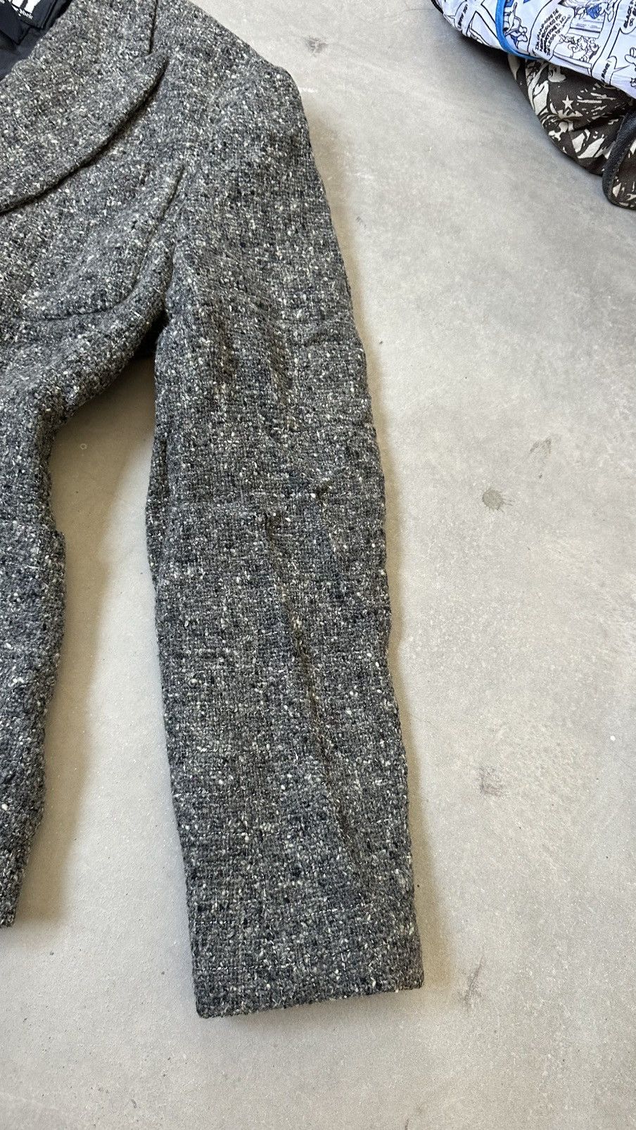 DKNY VINTAGE DKNY WOOL BLAZER Size 38S - 3 Thumbnail