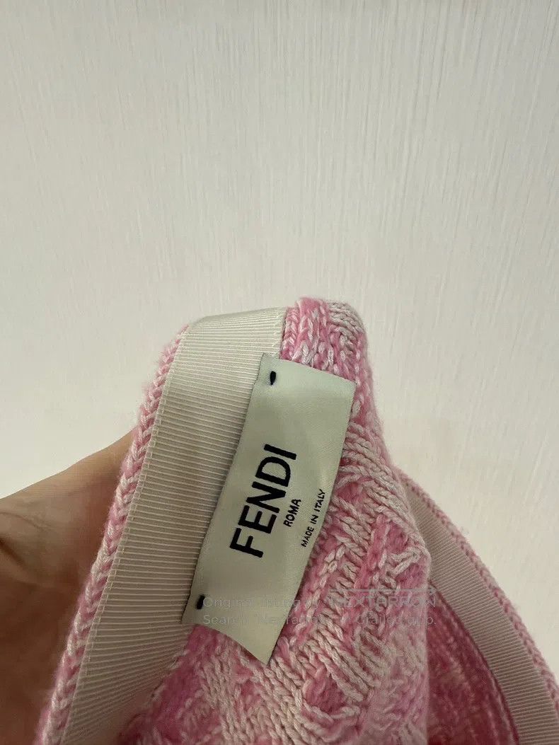 Fendi Fendi Pink FF Logo Skirt Size 42" / US 20 - 4 Thumbnail