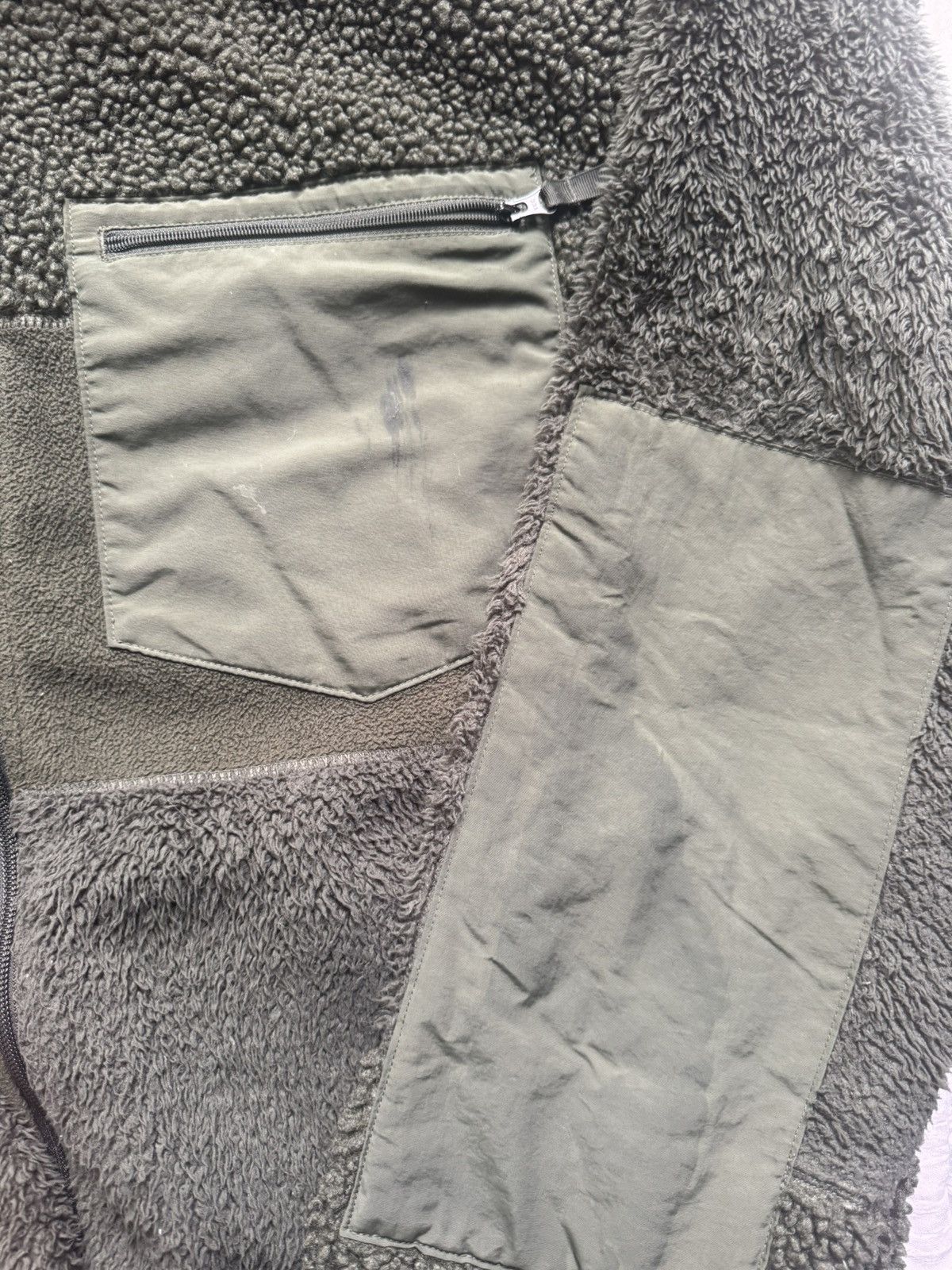 Engineered Garments × Uniqlo Engineered Garments x Uniqlo Green Zip Up Fleece Size US L / EU 52-54 / 3 - 3 Thumbnail