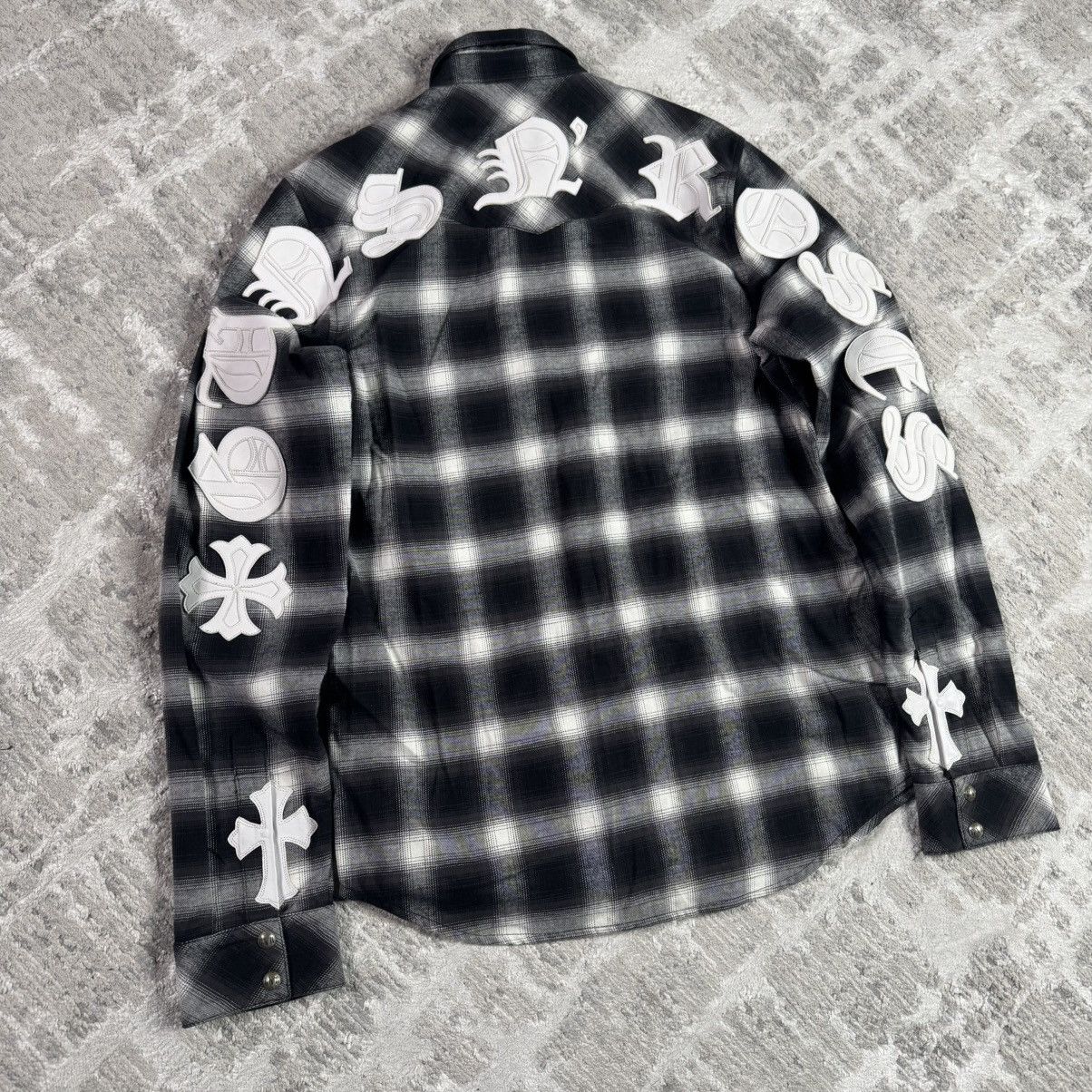 Chrome Hearts Guns n roses leather button up Size US L / EU 52-54 / 3 - 2 Thumbnail