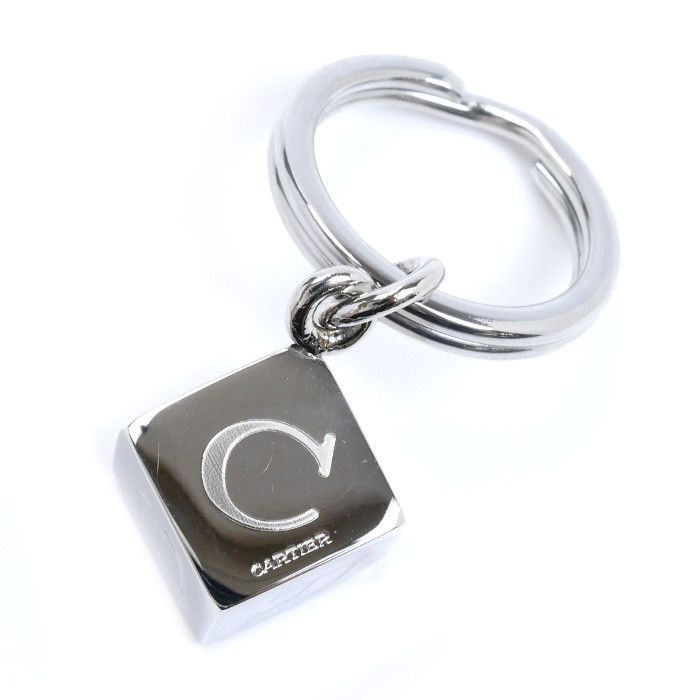 Cartier Cartier Decor Dice Key Holder Metal Key Chain T1220156