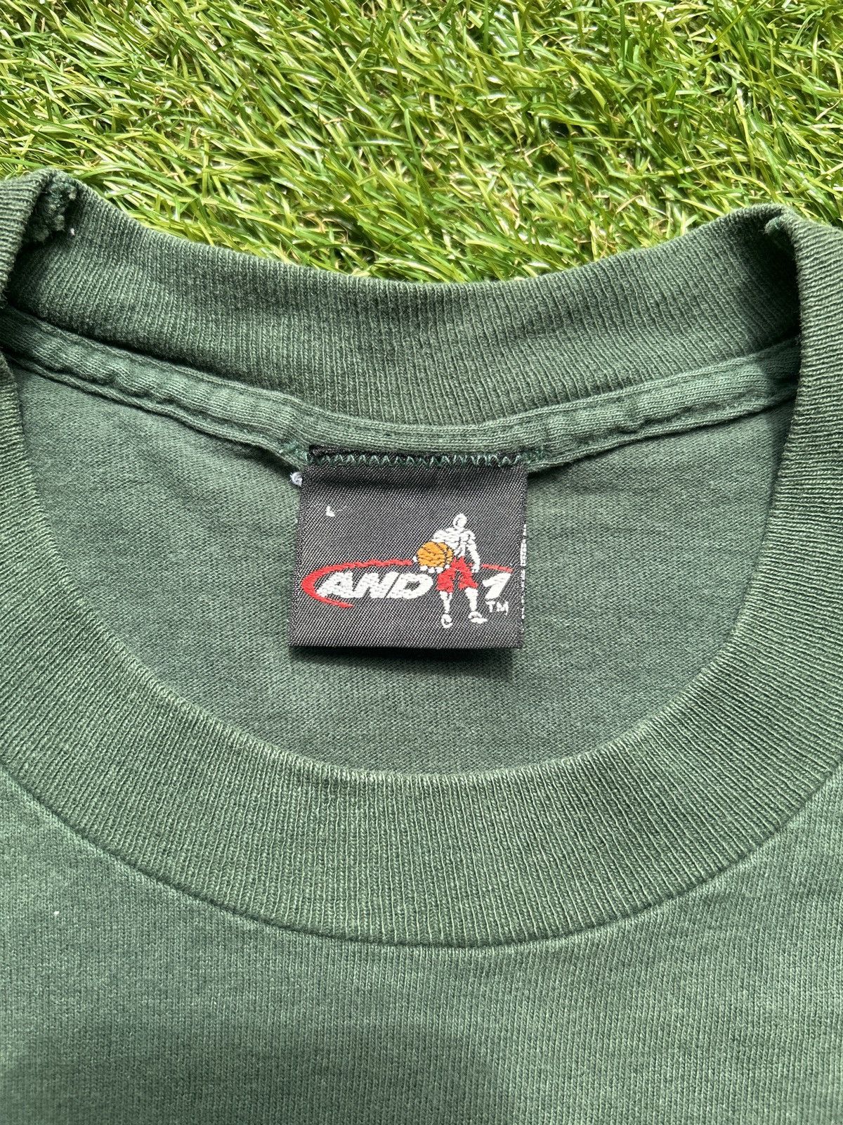 Vintage Vintage 90s AND1 Streetball “No Thanks I’ve Got My Five” Tee Size US L / EU 52-54 / 3 - 9 Thumbnail