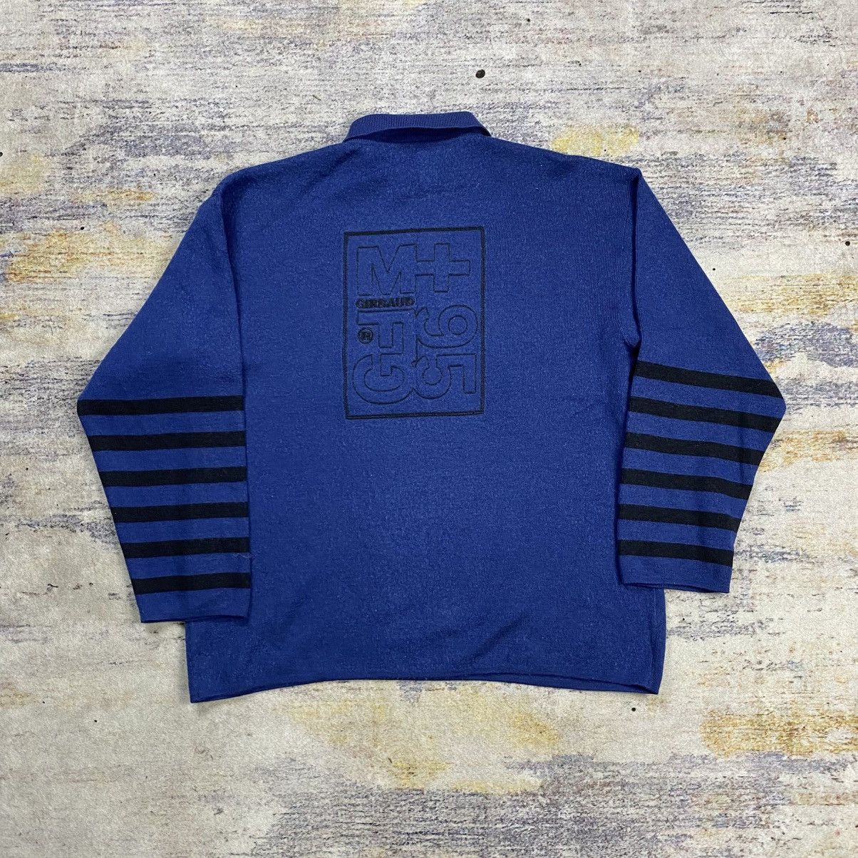 Marithe + Francois Girbaud Vintage marithe francoise girbaud half zip knit sweatet Size US M / EU 48-50 / 2 - 2 Thumbnail