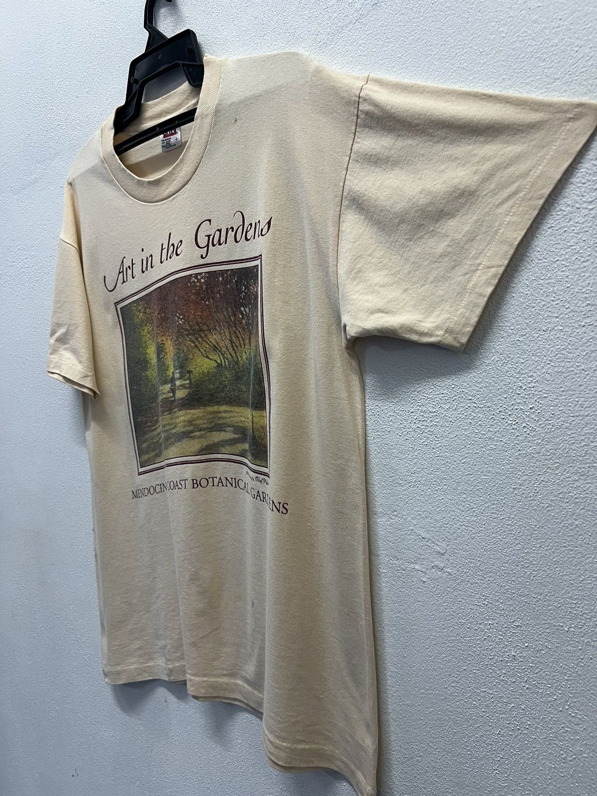 Anvil × Vintage VINTAGE ANVIL ART IN THE GARDENS SHIRT Size US L / EU 52-54 / 3 - 4 Thumbnail