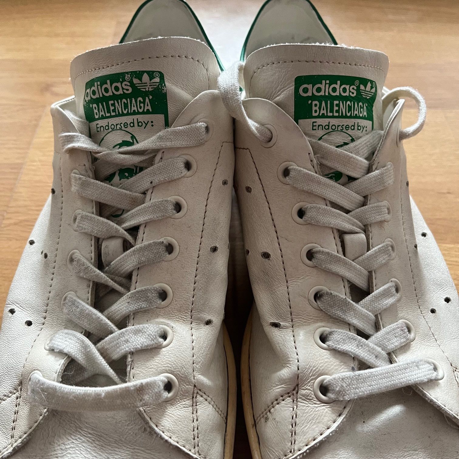 Adidas × Balenciaga Balenciaga x adidas Stan Smith Size US 10 / EU 43 - 6 Thumbnail