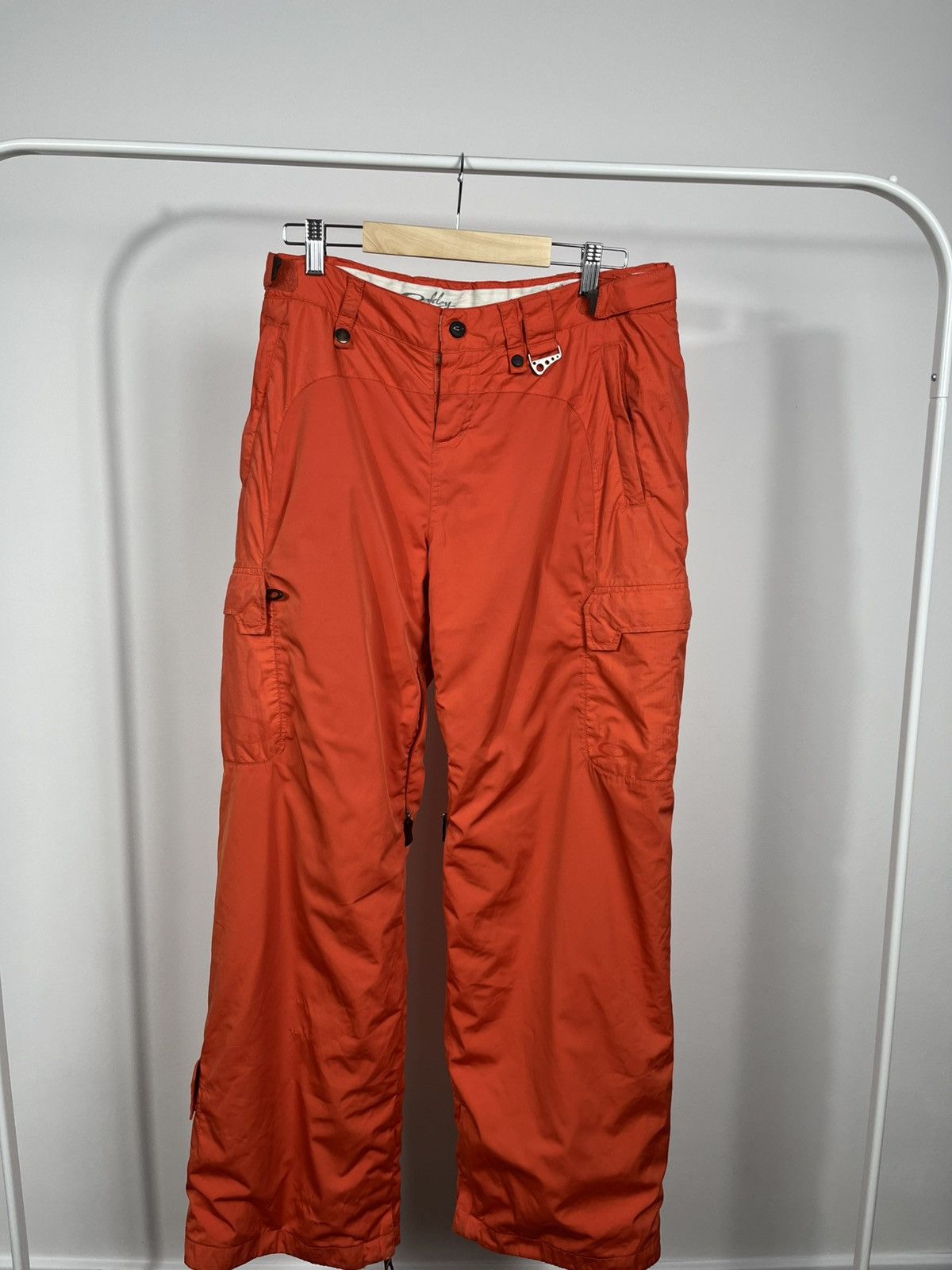 Oakley Oakley Women’s Ski Snowboard Pants Insulated Orange Size S Size 28" / US 6 / IT 42 - 2 Thumbnail
