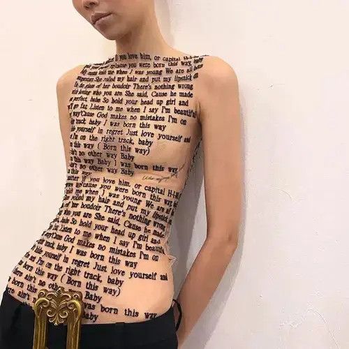 Japanese Brand Women’ Sexy Style O-Neck Sleevelgss Tops Size ONE SIZE - 4 Thumbnail