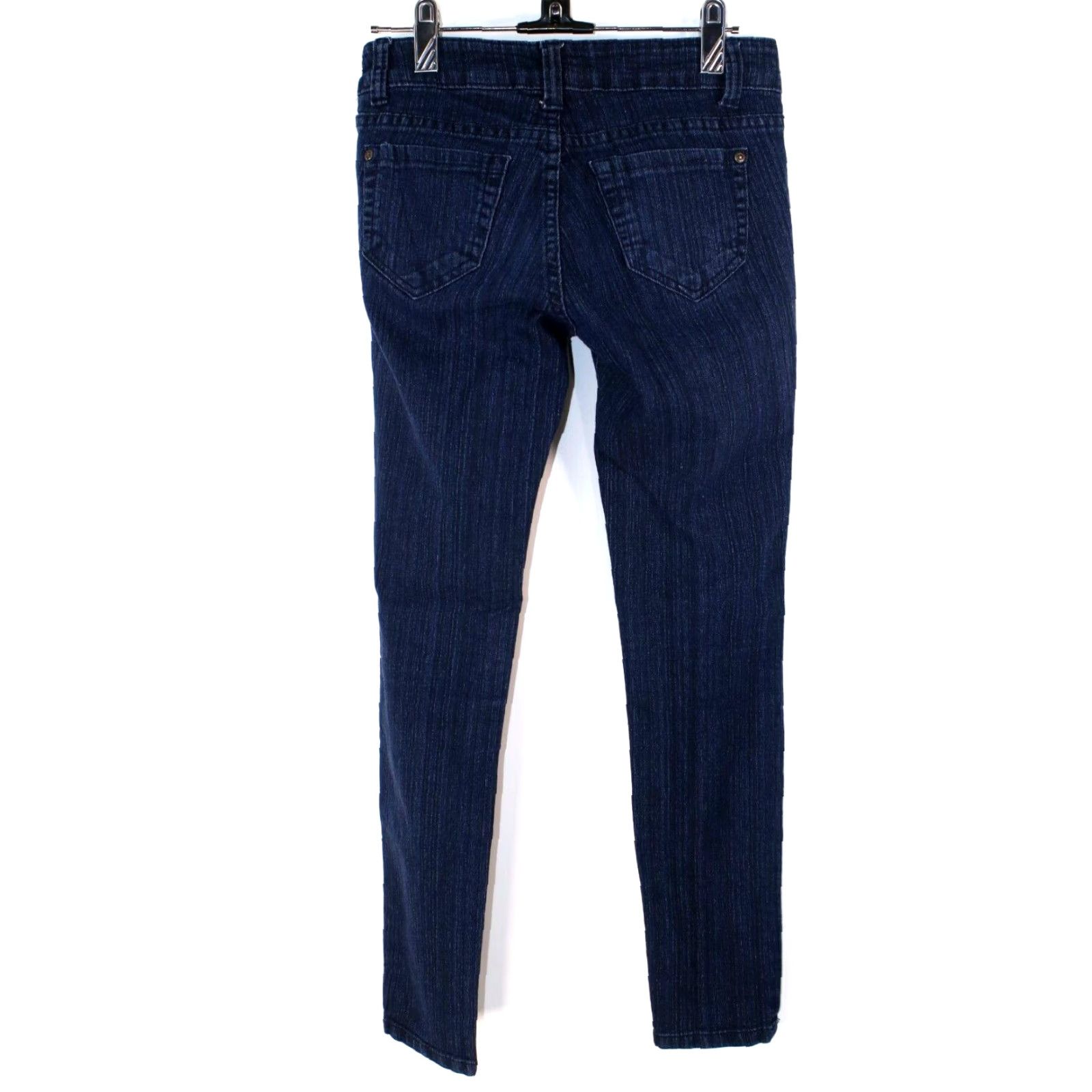 Vintage Vintage Love Couture Dark Washed Skinny Stretch Blue Jeans Women's 1 26X28 Size 26" / US 2 / IT 38 - 4 Thumbnail