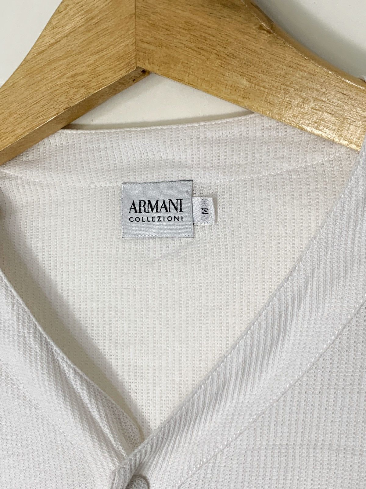 Armani Collezioni Armani collezioni waffle longsleeve outer Size US M / EU 48-50 / 2 - 13 Thumbnail