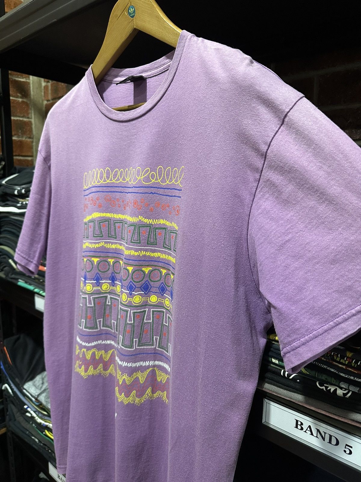 Stussy Stussy Worldtribe Bright Colourful Faded Tee Size US XL / EU 56 / 4 - 7 Thumbnail