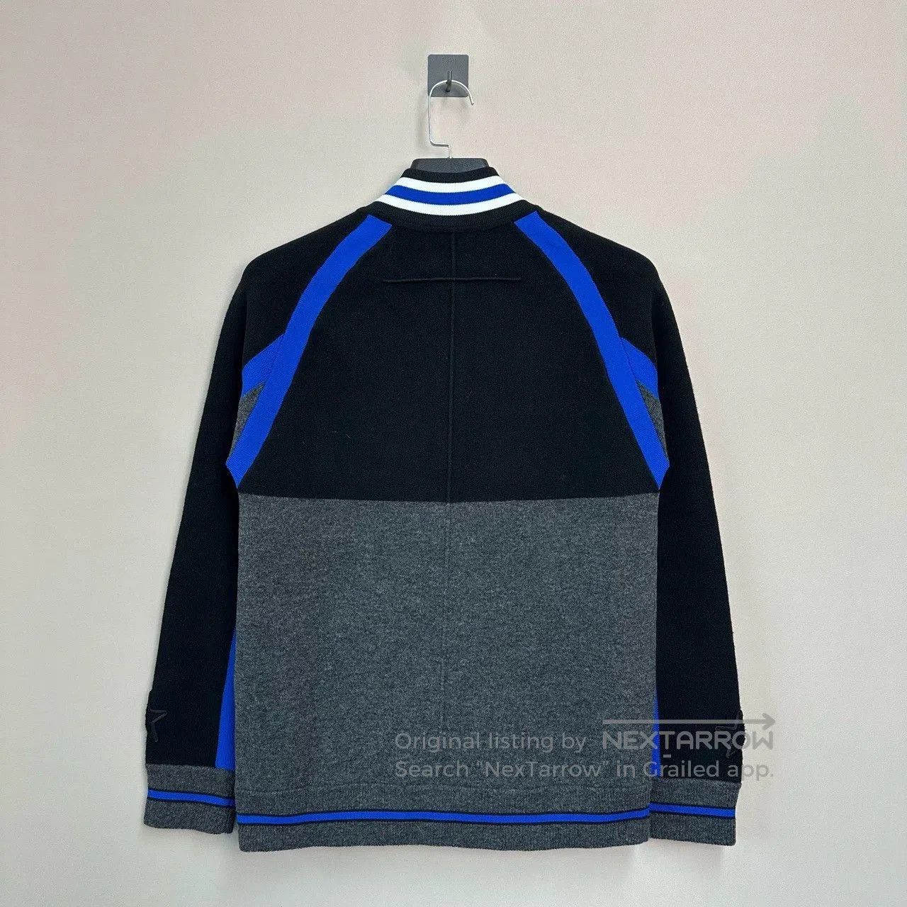 Givenchy Givenchy Color Block Baseball Jacket Size M. Size US M / EU 48-50 / 2 - 2 Thumbnail