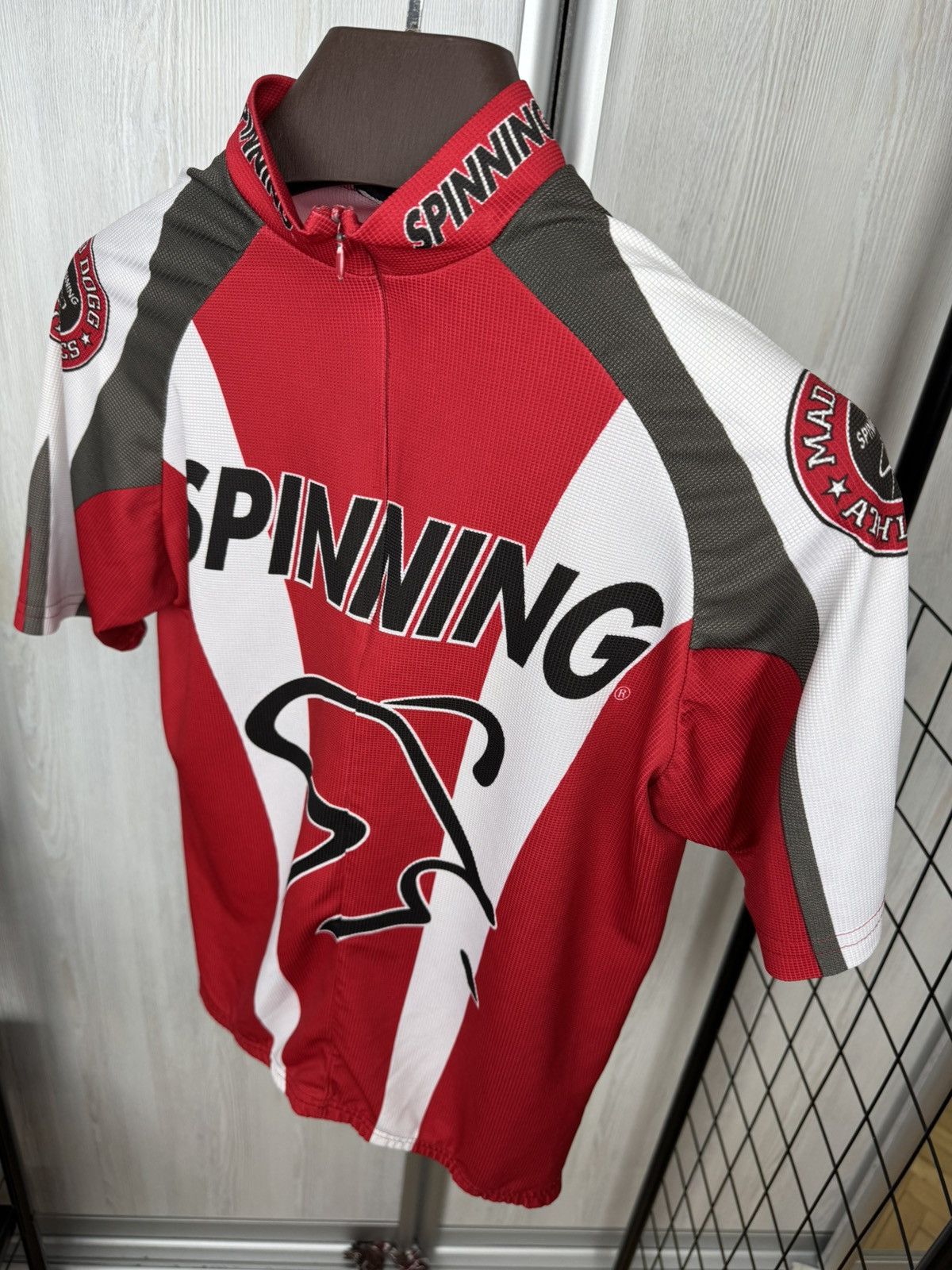 Vintage Mad Dogs Athletics cycling jersey Made in USA Size S Small Size US S / EU 44-46 / 1 - 6 Thumbnail