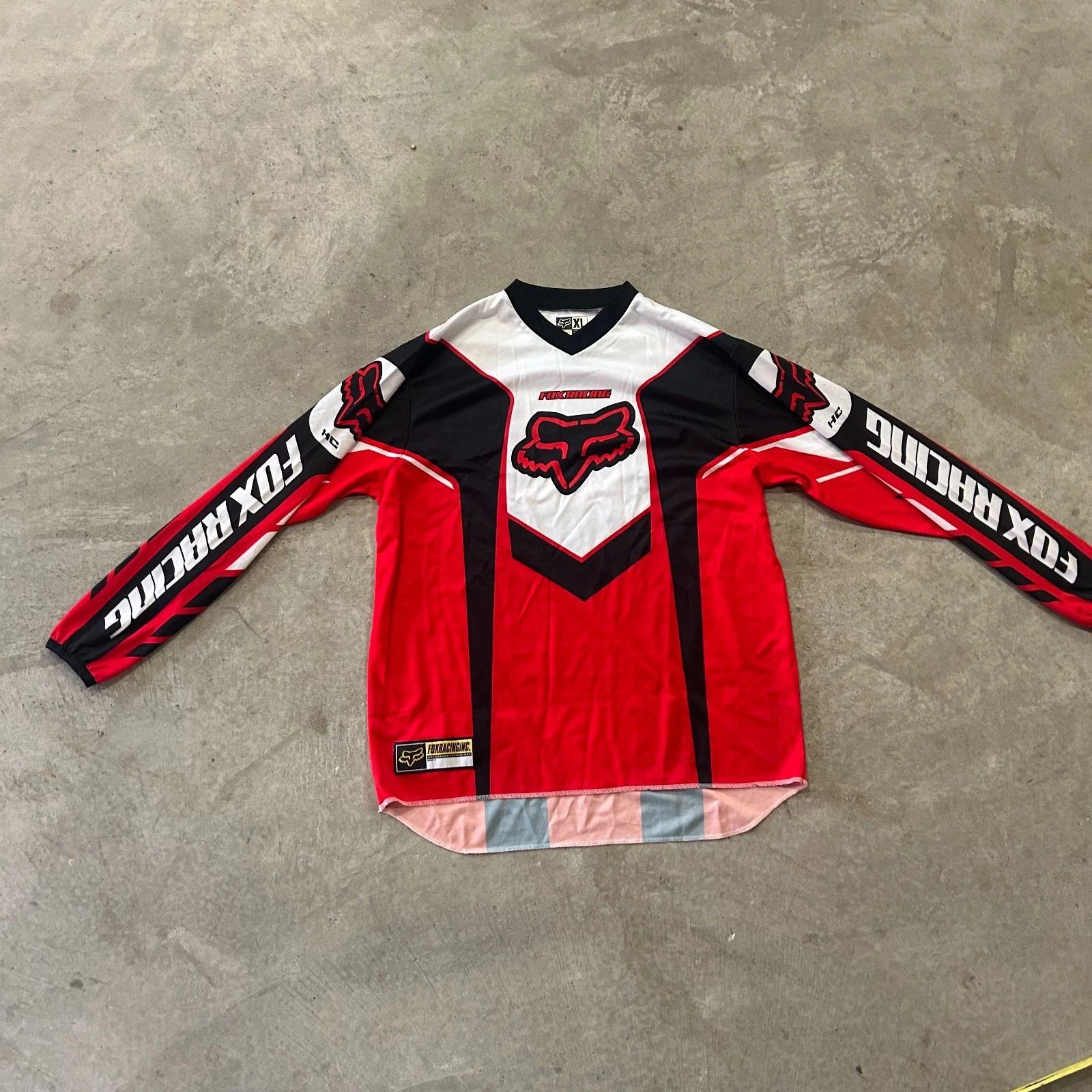 Fox Racing Fox Racing Motocross Jersey Men’s XL Red Black MX Dirt Bike Size US XL / EU 56 / 4 - 4 Thumbnail
