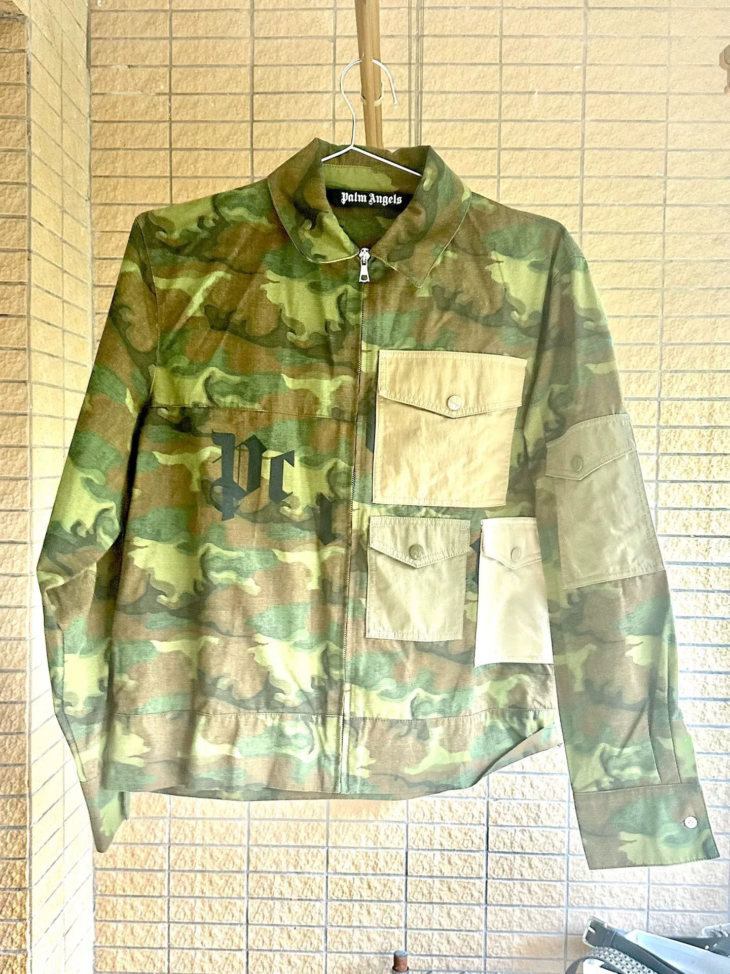 Palm Angels Palm Angels Camouflage Workwear Jacket Size US M / EU 48-50 / 2 - 1 Thumbnail