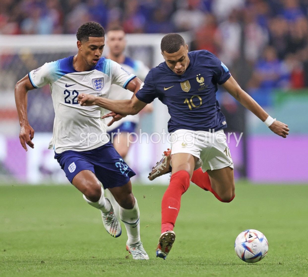Nike England world cup 2022 player issue shirt #22 Bellingham Size US M / EU 48-50 / 2 - 10 Thumbnail