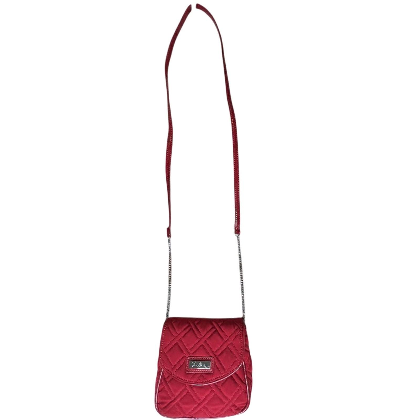 Vera Bradley Vera Bradley Tango Red Microfiber Chain Crossbody Handbag Size ONE SIZE - 2 Thumbnail