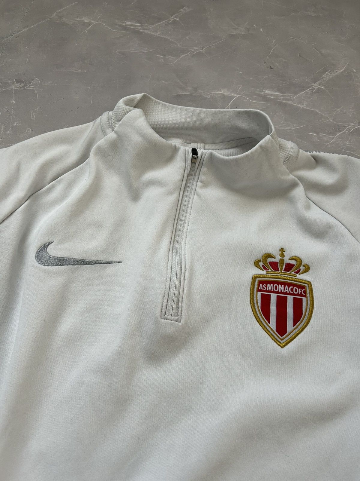 Adidas Nike Monaco Training 1/4 Zip Longsleeve Jersey Size US M / EU 48-50 / 2 - 5 Thumbnail