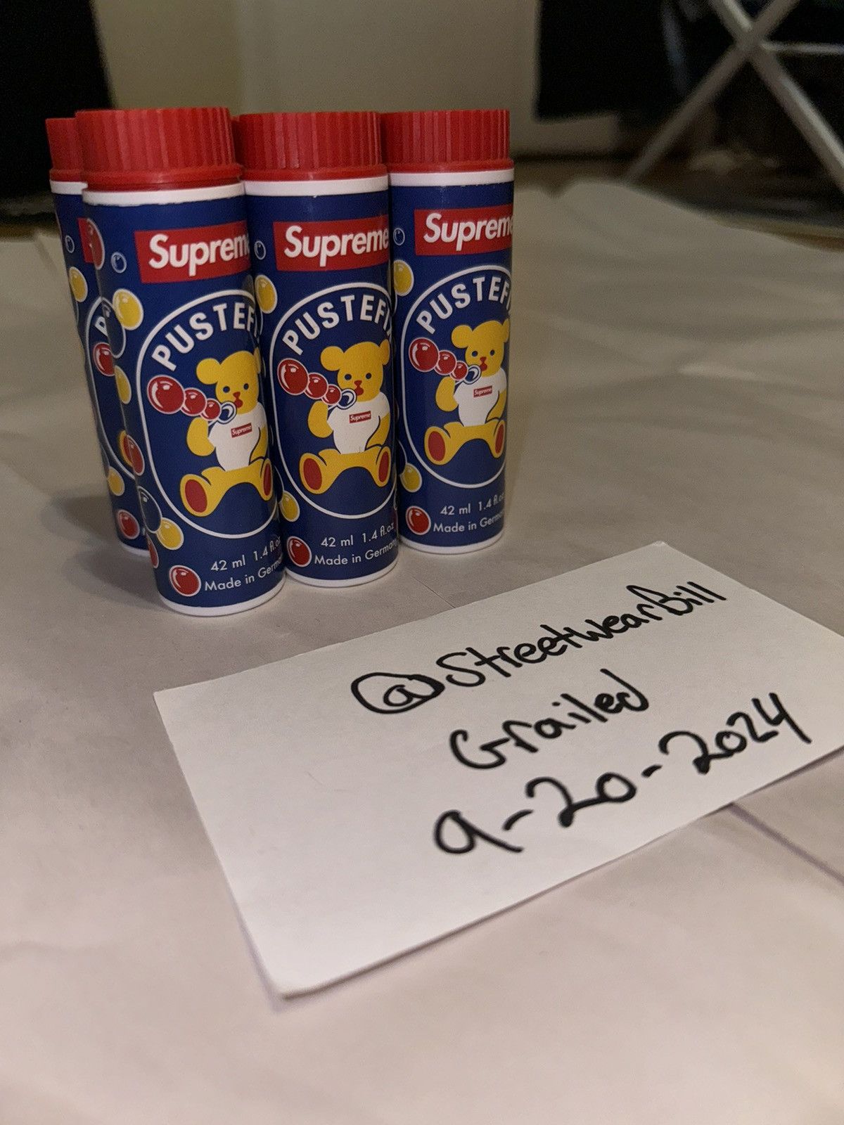 Supreme Supreme/Pustefix bubbles bundle Size ONE SIZE - 4 Thumbnail