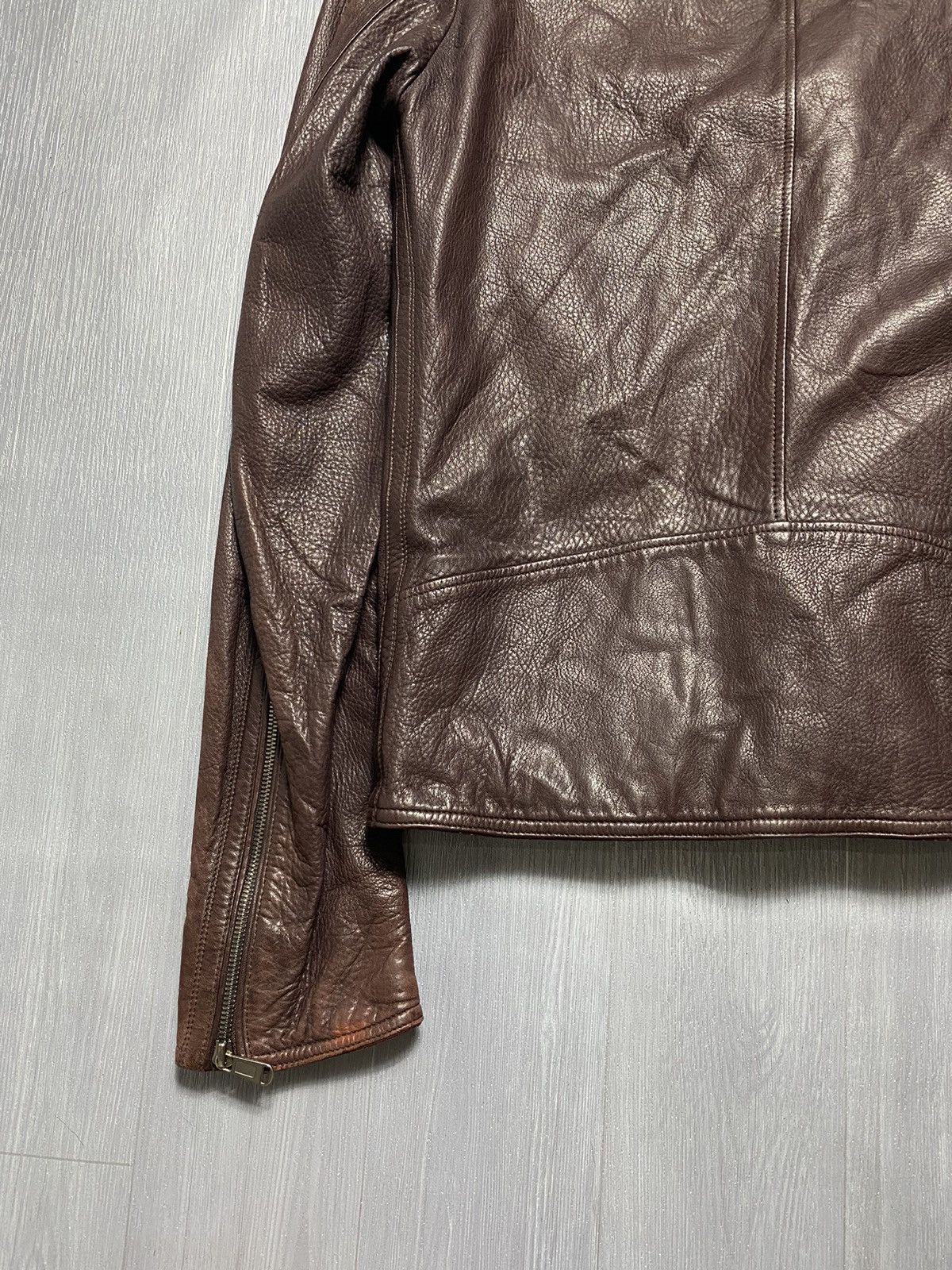 Yves Saint Laurent YSL - Tom Ford Leather Biker Jacket Size US M / EU 48-50 / 2 - 11 Thumbnail