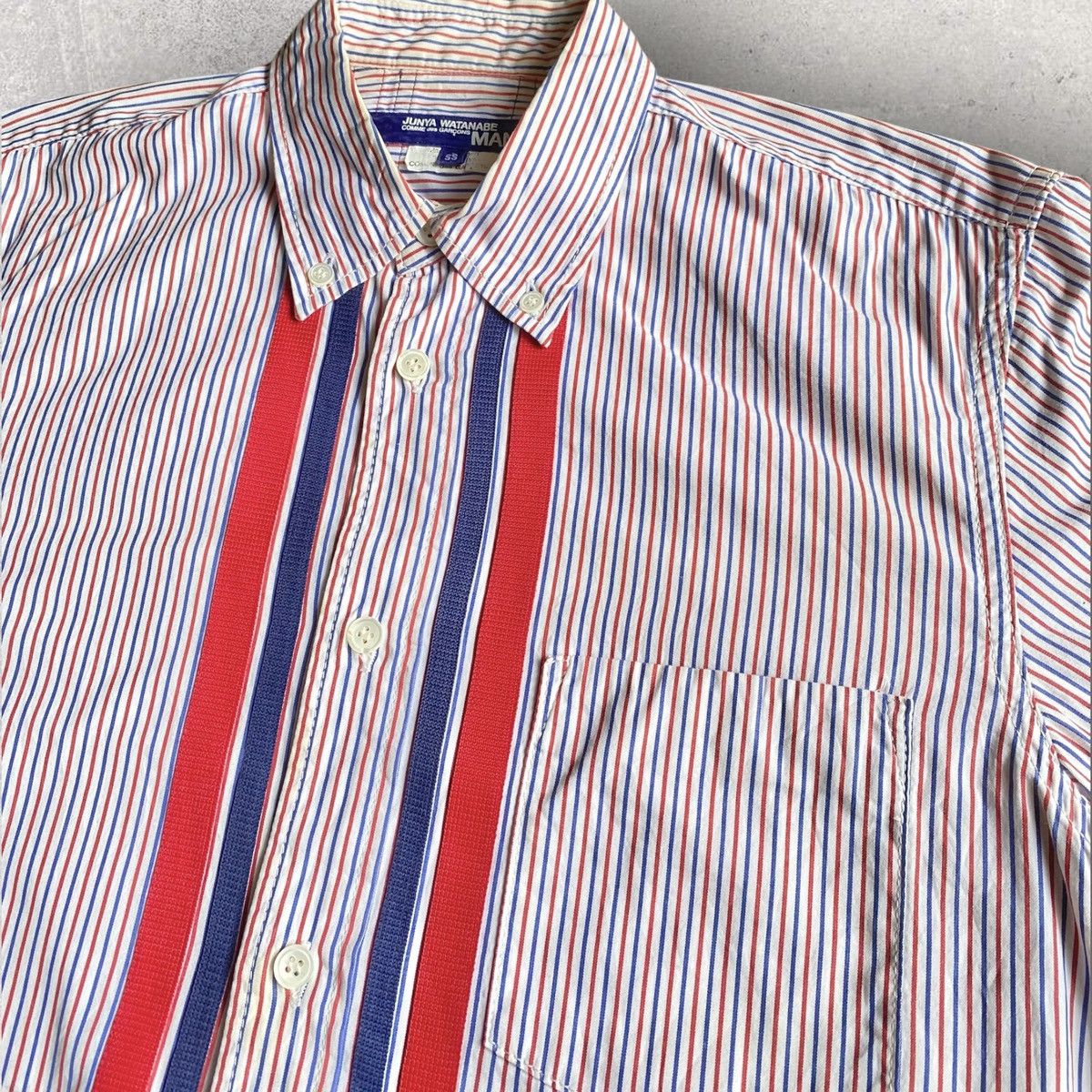 Junya Watanabe SS07 Tapes Stripes Shirt Size US S / EU 44-46 / 1 - 1 Thumbnail