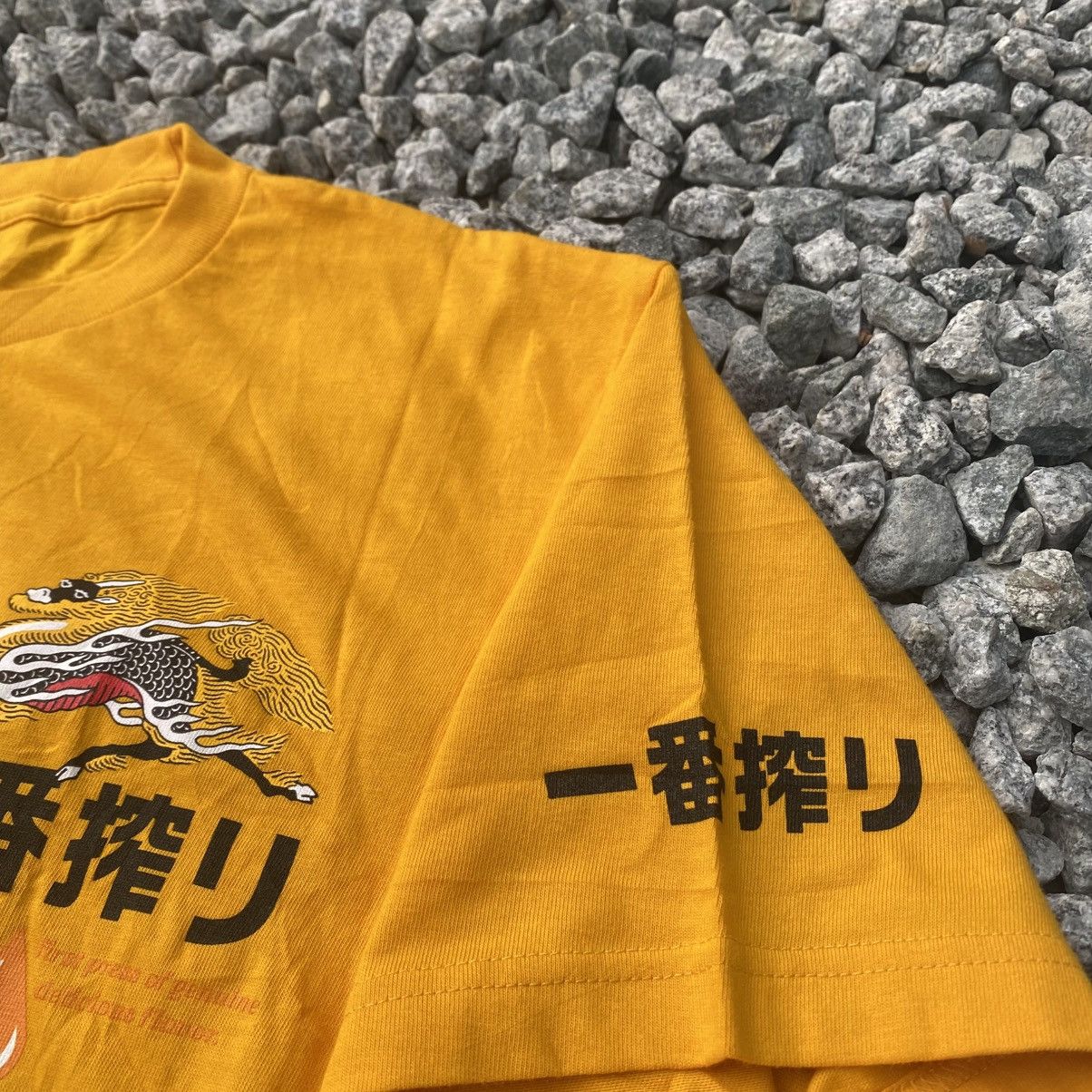 Japanese Brand Rare KIRIN ICHIBAN Iconic Japan Beer tee Size US L / EU 52-54 / 3 - 5 Thumbnail