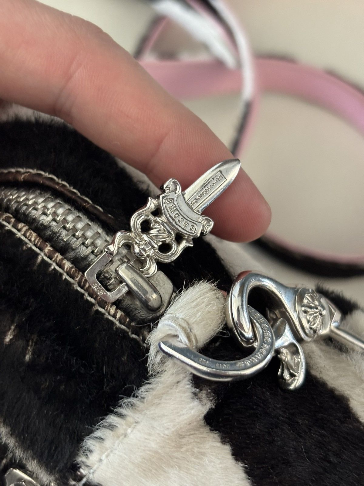 Chrome Hearts Chrome Hearts Zebra Pink Taka Bag Mini Size ONE SIZE - 6 Thumbnail