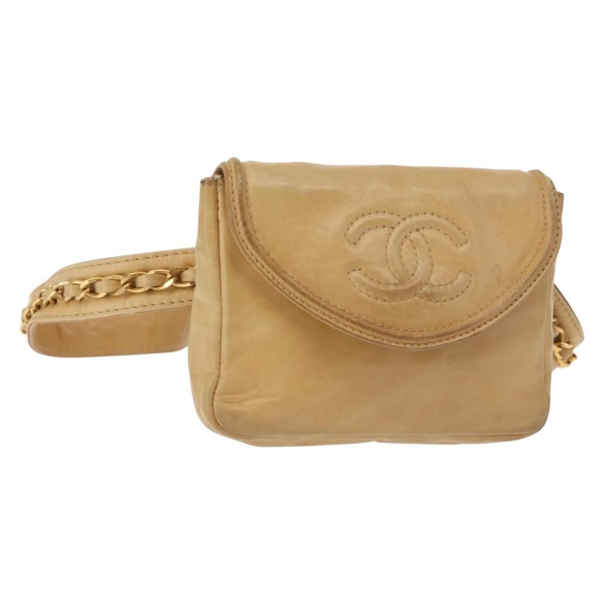 Chanel Chanel Vintage Flap Waist Bag Leather Size ONE SIZE - 1 Thumbnail