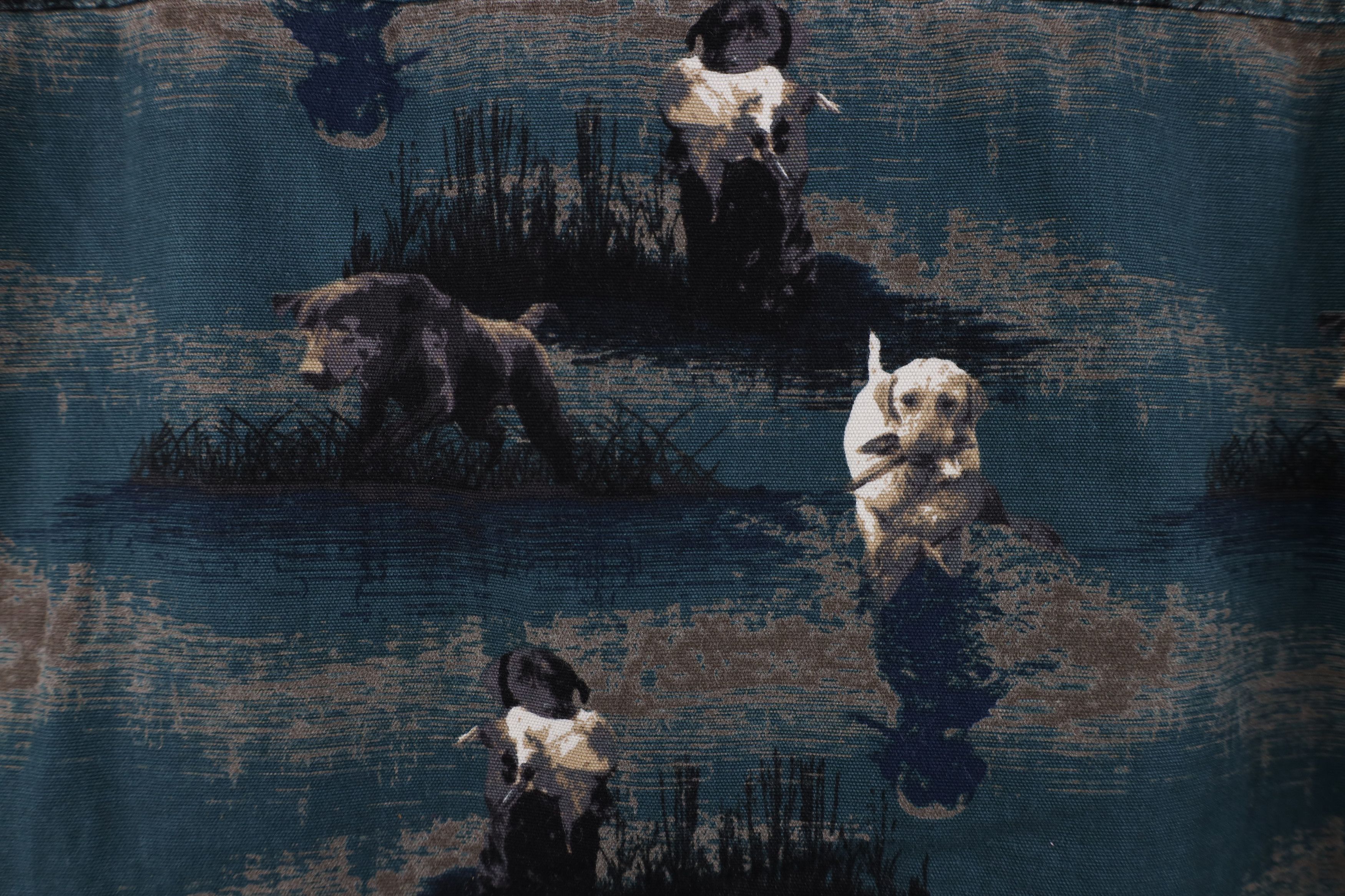 Columbia Vintage Columbia Cloth Duck Hunting Dog Button Down Shirt Size US L / EU 52-54 / 3 - 11 Thumbnail