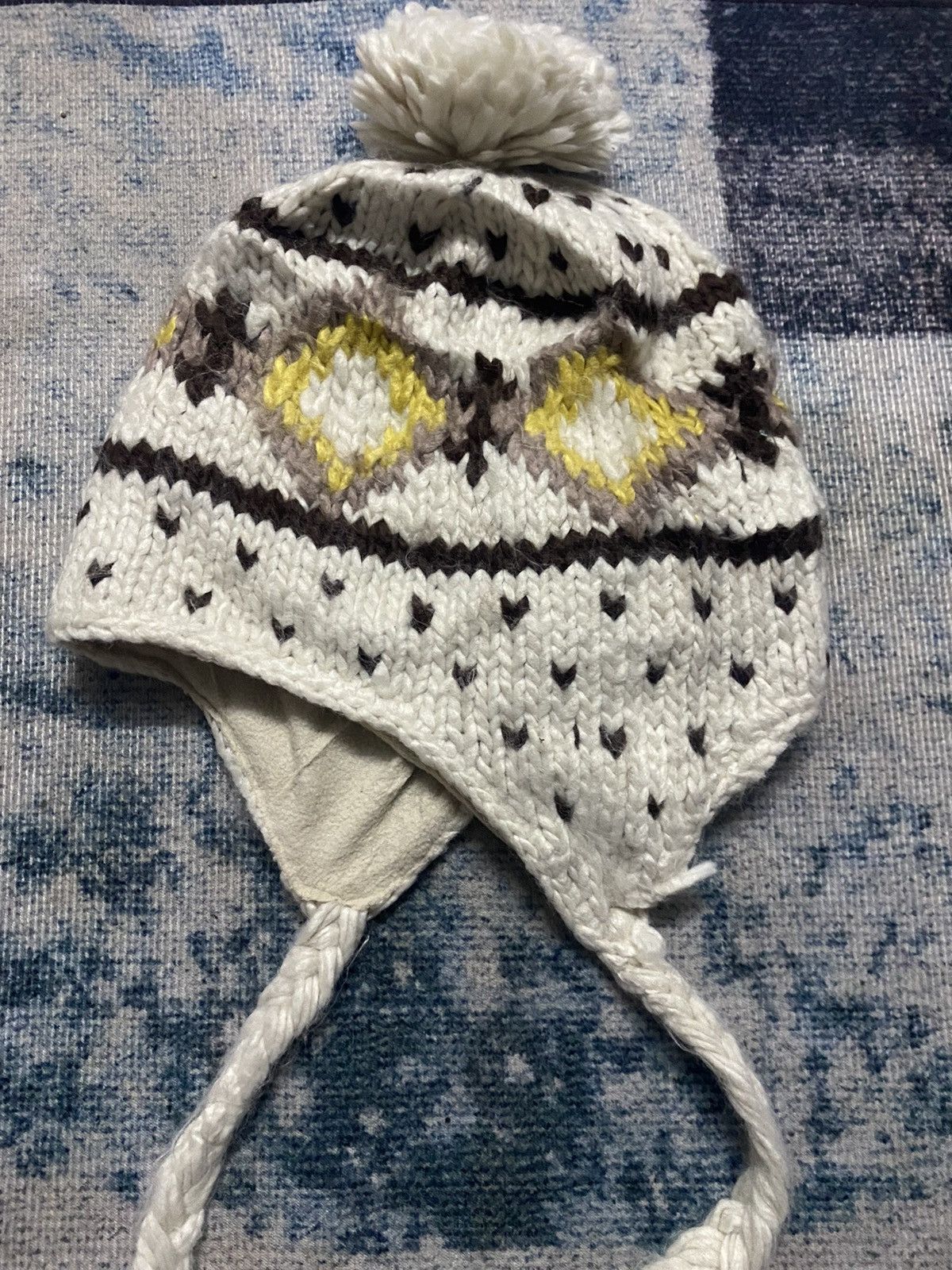 Japanese Brand Unkwon Earflap Beanie Size ONE SIZE - 3 Thumbnail