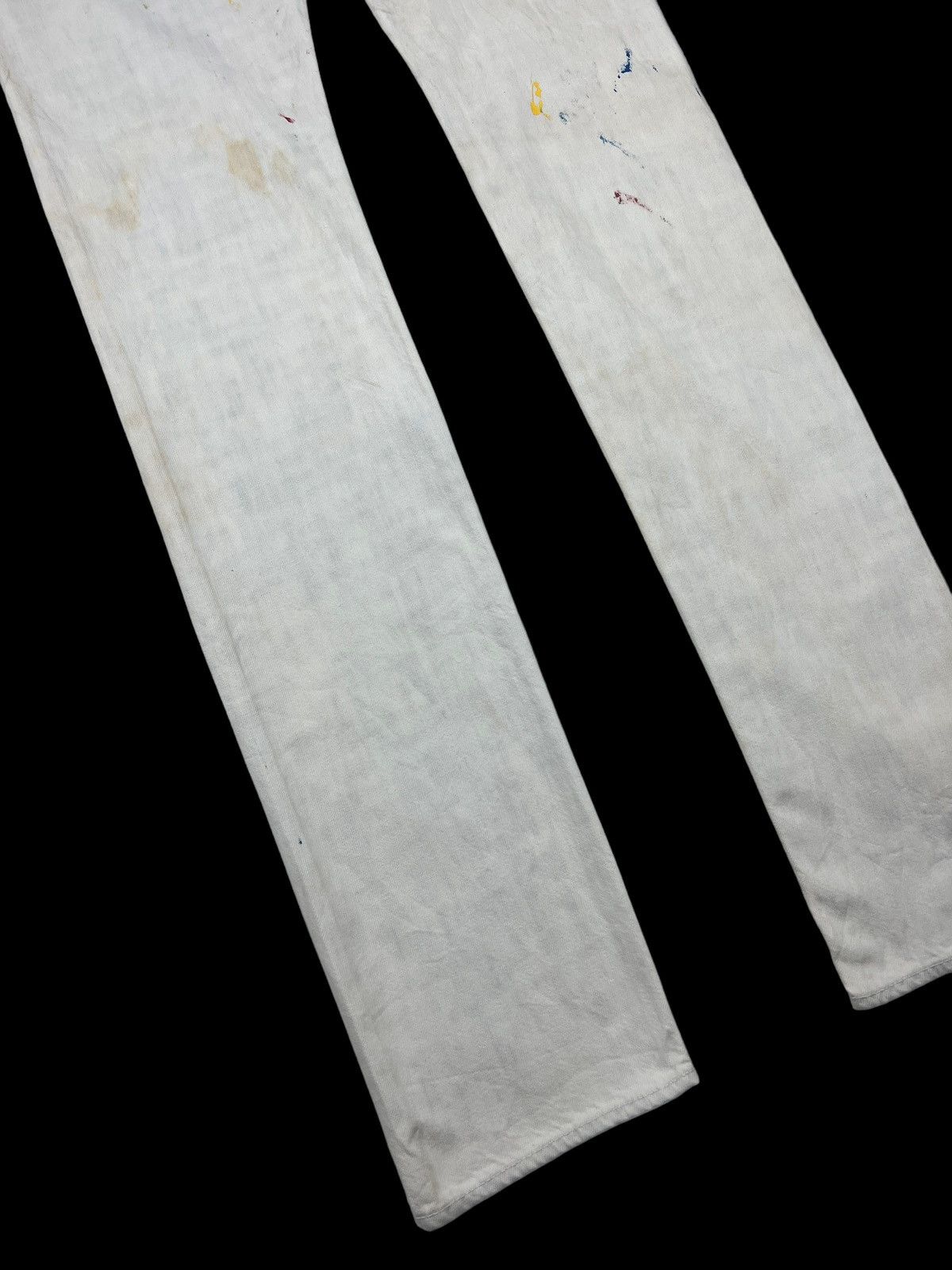 Maison MIHARA YASUHIRO Sample Miharayasuhiro Paint Splatter Denim Size US 32 / EU 48 - 14 Thumbnail
