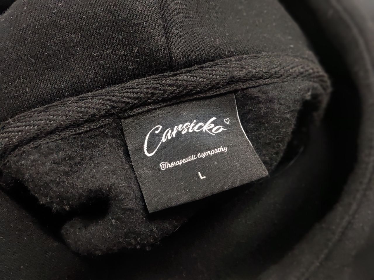 Carsicko Carsicko Signature Design Japan Black Logo Oversized Hoodie Size US L / EU 52-54 / 3 - 13 Thumbnail