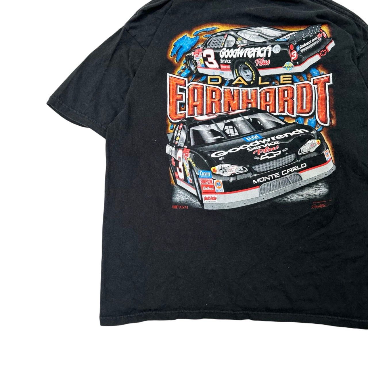 Vintage Vintage 90s Rare NASCAR Dale Earnhardt Intimidator Graphic Size US XL / EU 56 / 4 - 6 Thumbnail