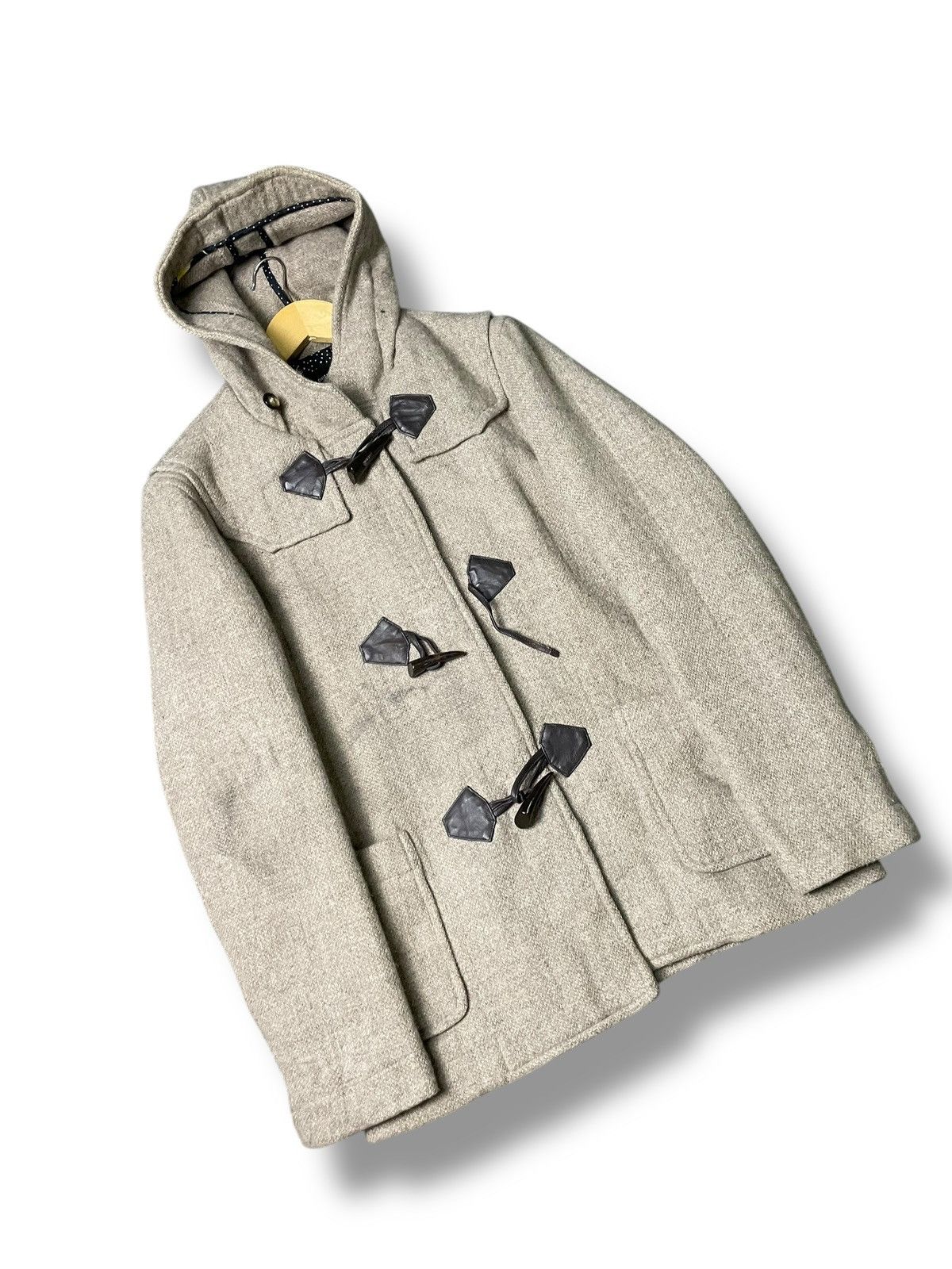 Japanese Brand × Tsumori Chisato × Vintage Tsumori Chisato Hooded Duffle Coat (77) Size US XXS / EU 40 - 4 Thumbnail