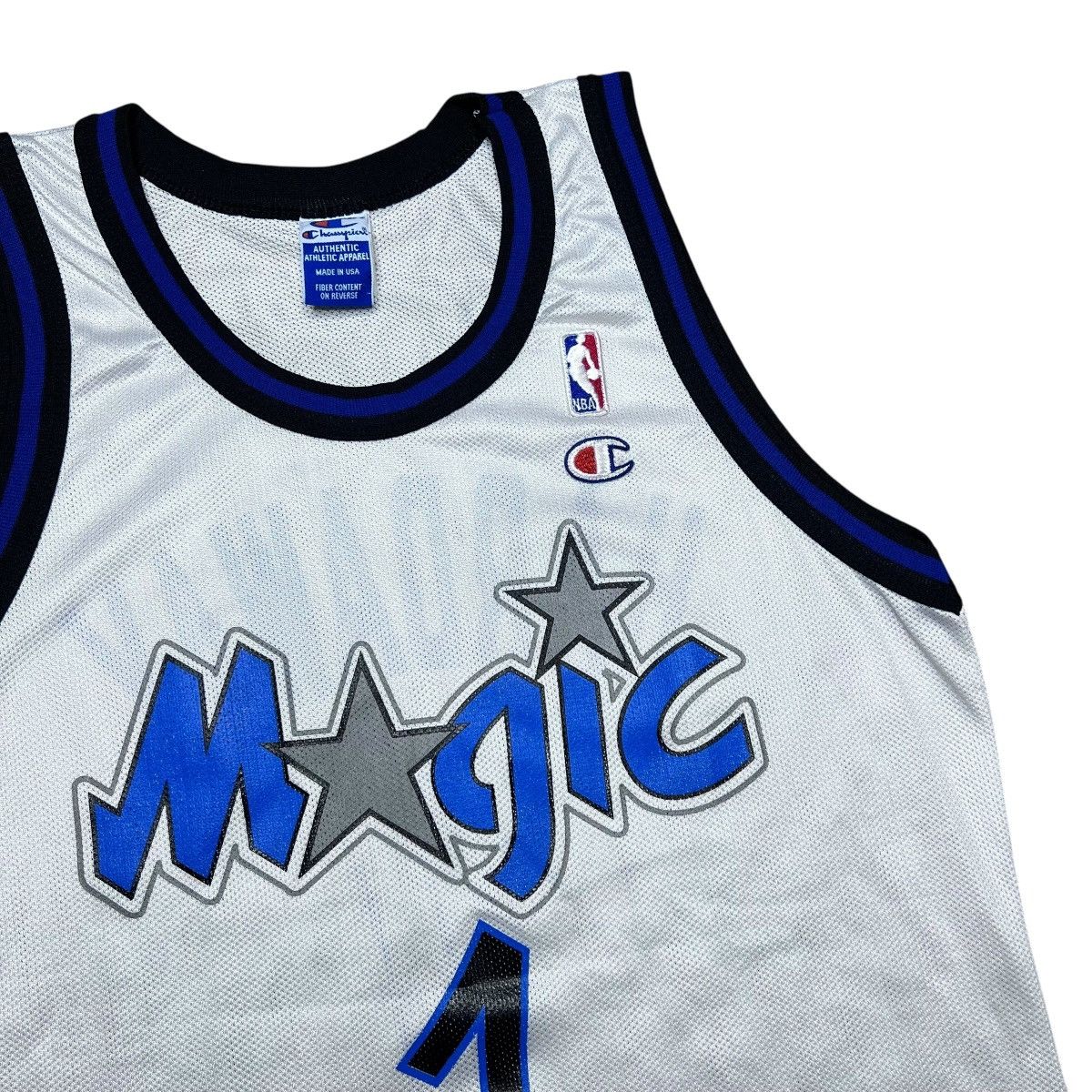 Champion 90s NBA Orlando Magic Penny Hardaway Champion White Jersey Size US L / EU 52-54 / 3 - 6 Thumbnail