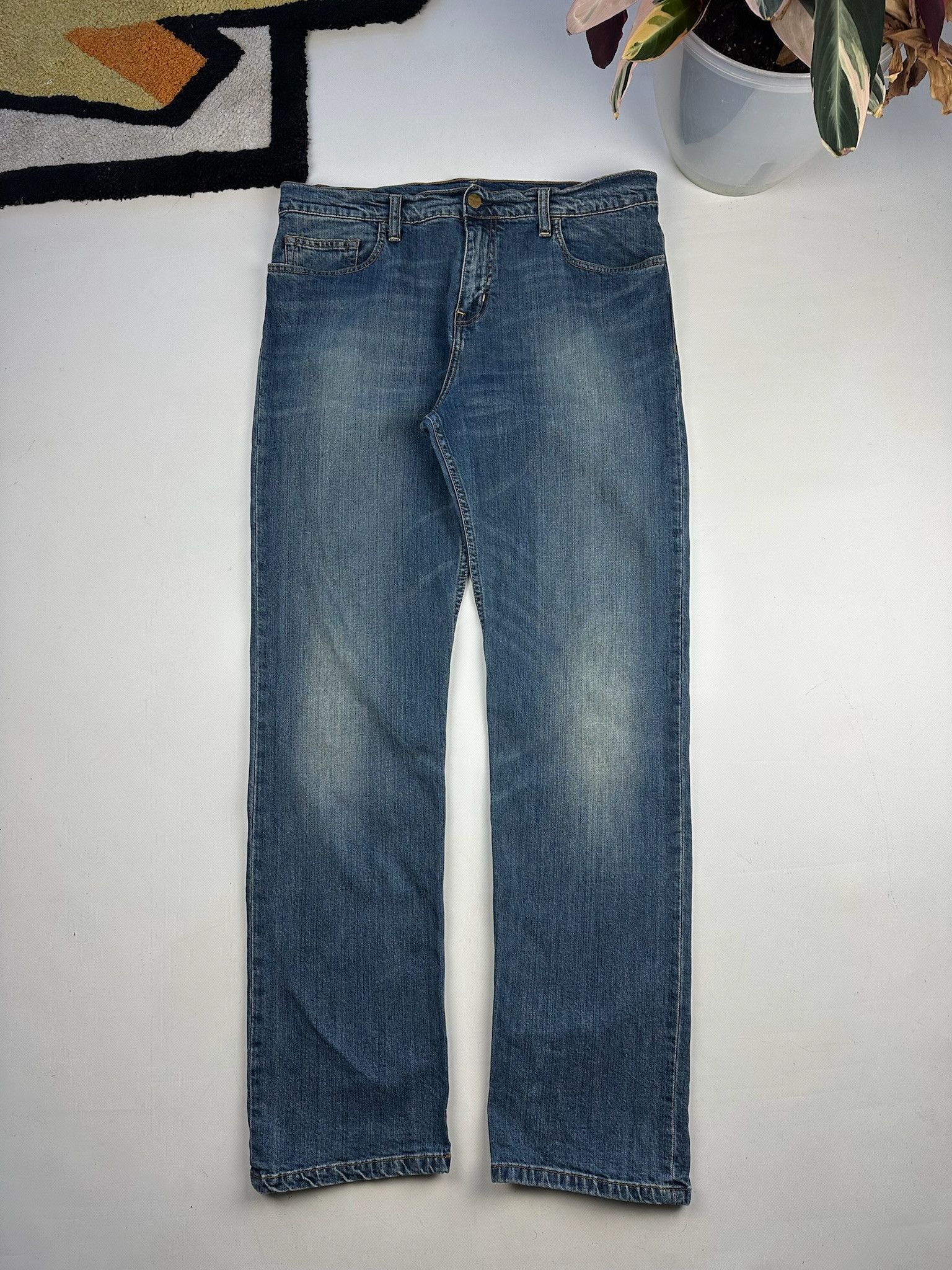 Carhartt Vintage 90s distressed denim sonic pants carhartt Y2K Size US 34 / EU 50 - 8 Thumbnail