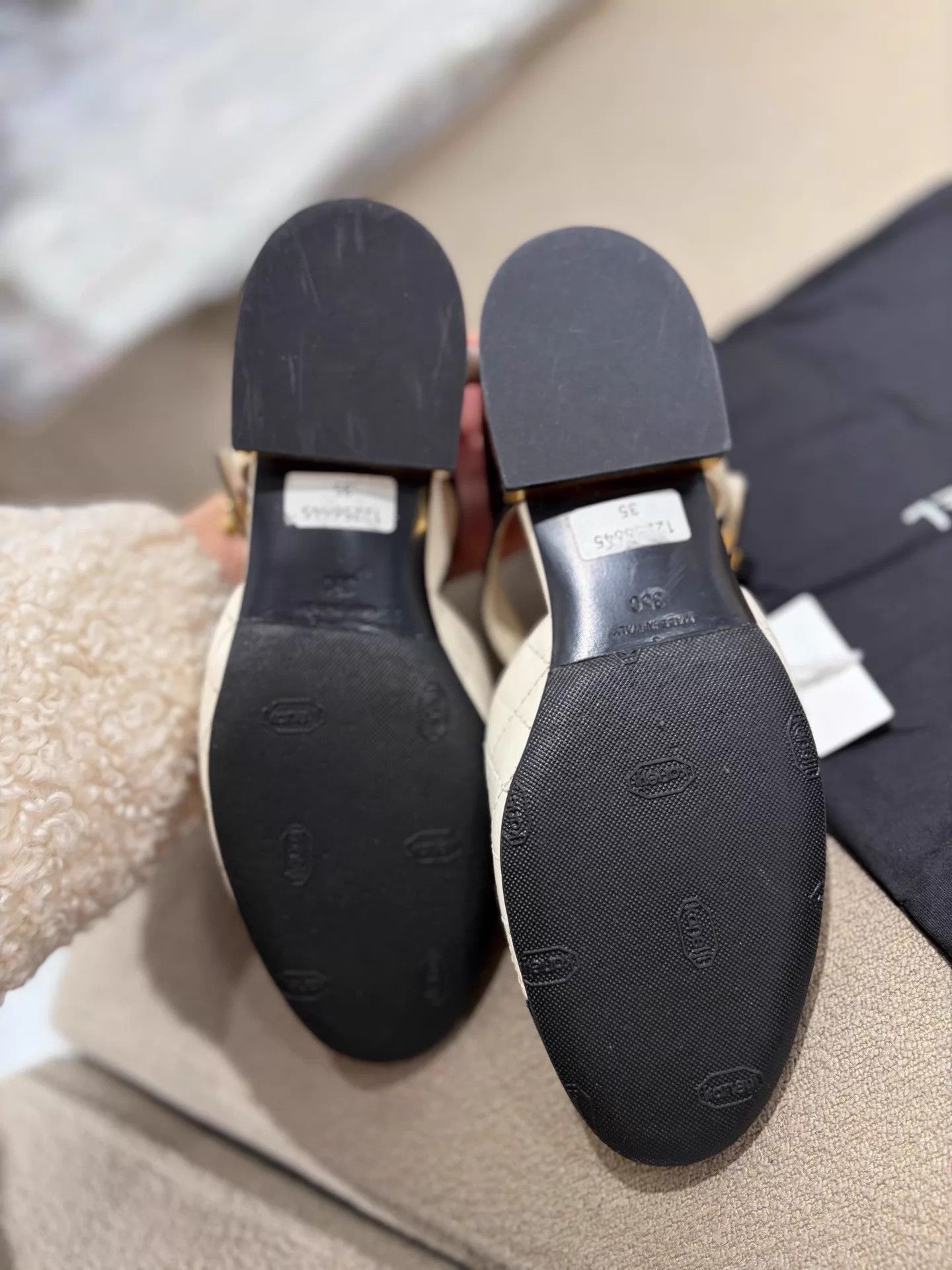 Chanel Chanel Panda Two-Tone Ballet Flats 99 New 35 Size US 4.5 / IT 34.5 - 6 Thumbnail