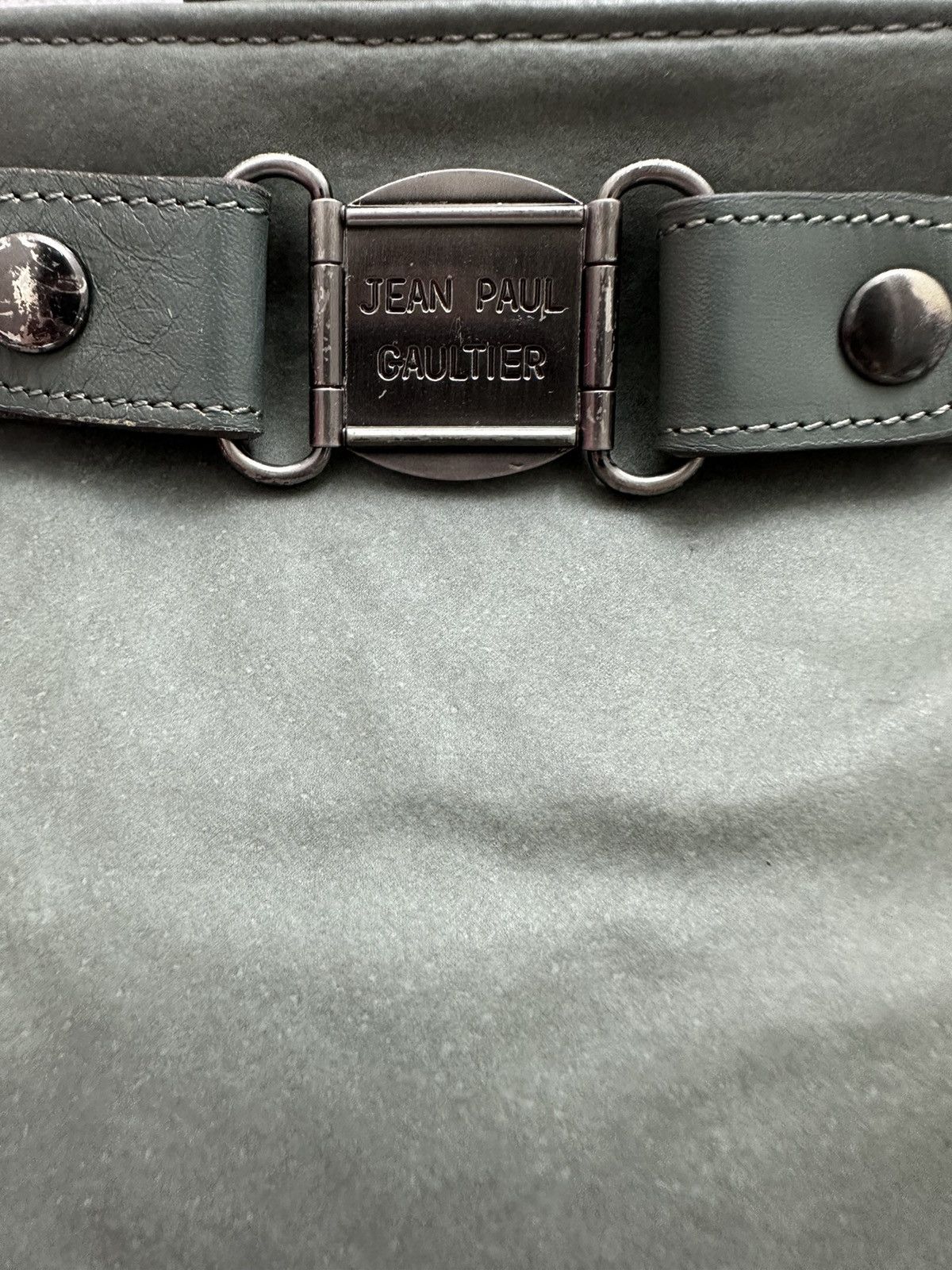 Jean Paul Gaultier RARE‼️ Jean Paul Gaultier Leather Functional Backpack Size ONE SIZE - 9 Thumbnail