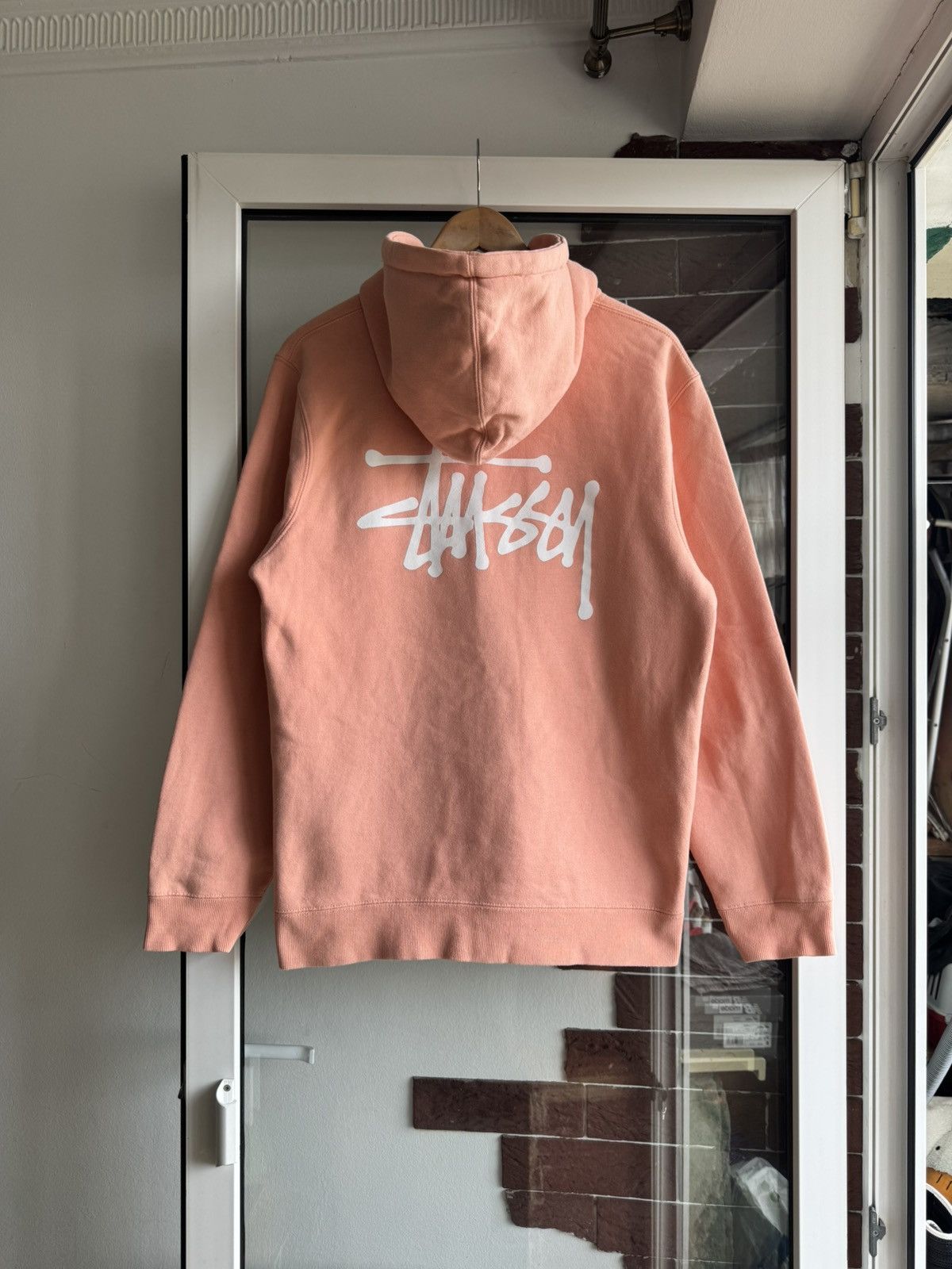 Stussy Stussy peach zip hoodie 00,s Size US L / EU 52-54 / 3 - 1 Thumbnail
