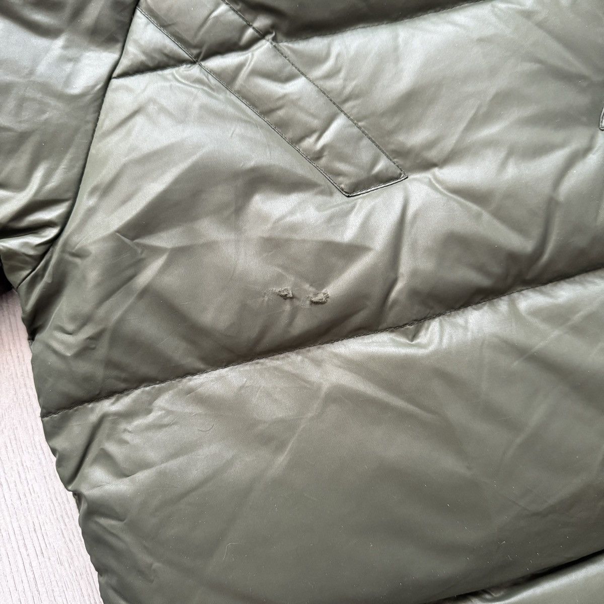 Henrik Vibskov Henrik Vibskov Khaki Green Down Puffer Parka Jacket Size US XS / EU 42 / 0 - 8 Thumbnail