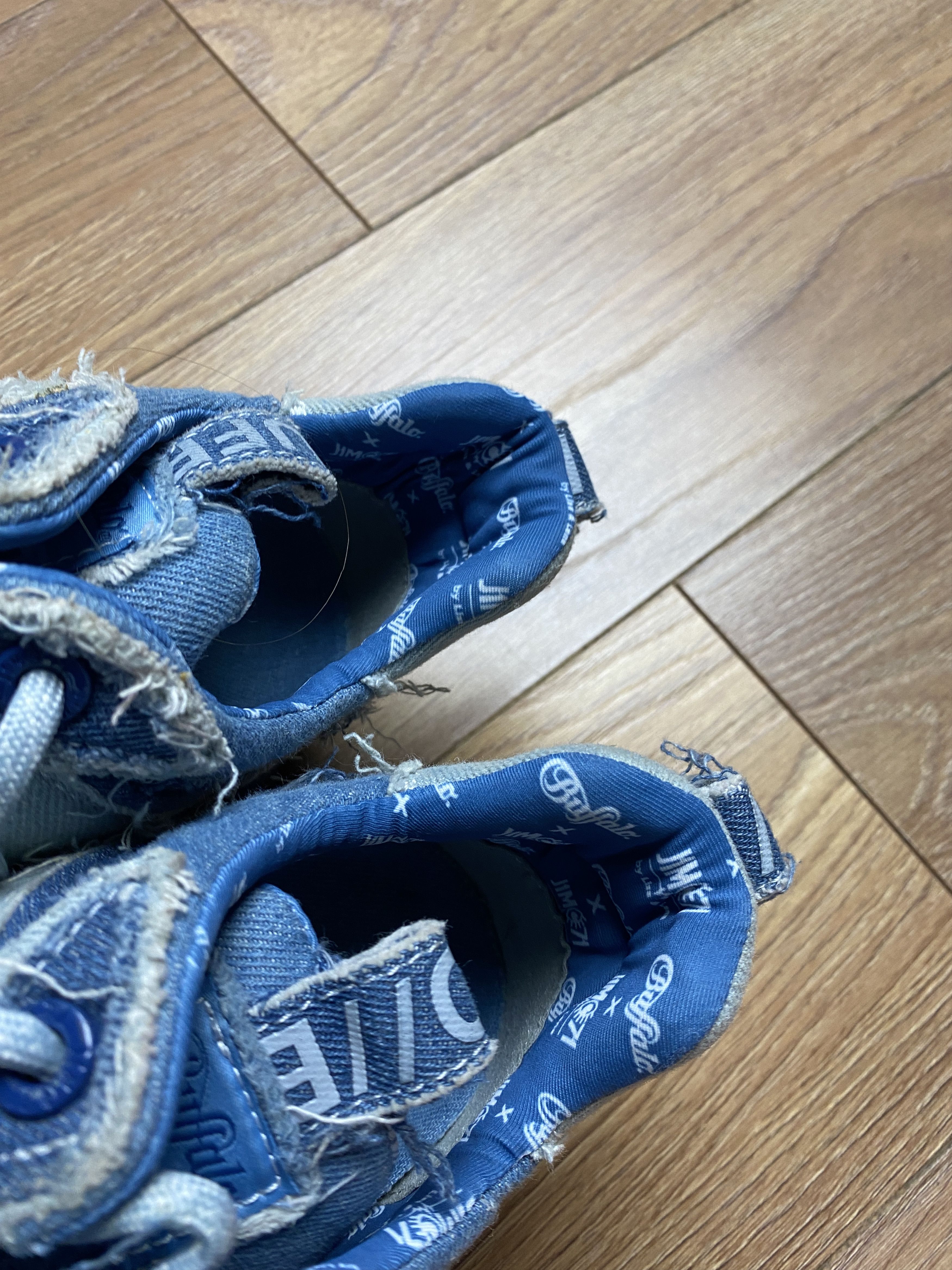 Buffalo London Buffalo London x J1MO71 by Lisa and Lena chunky denim shoes Size US 9 / IT 39 - 7 Thumbnail